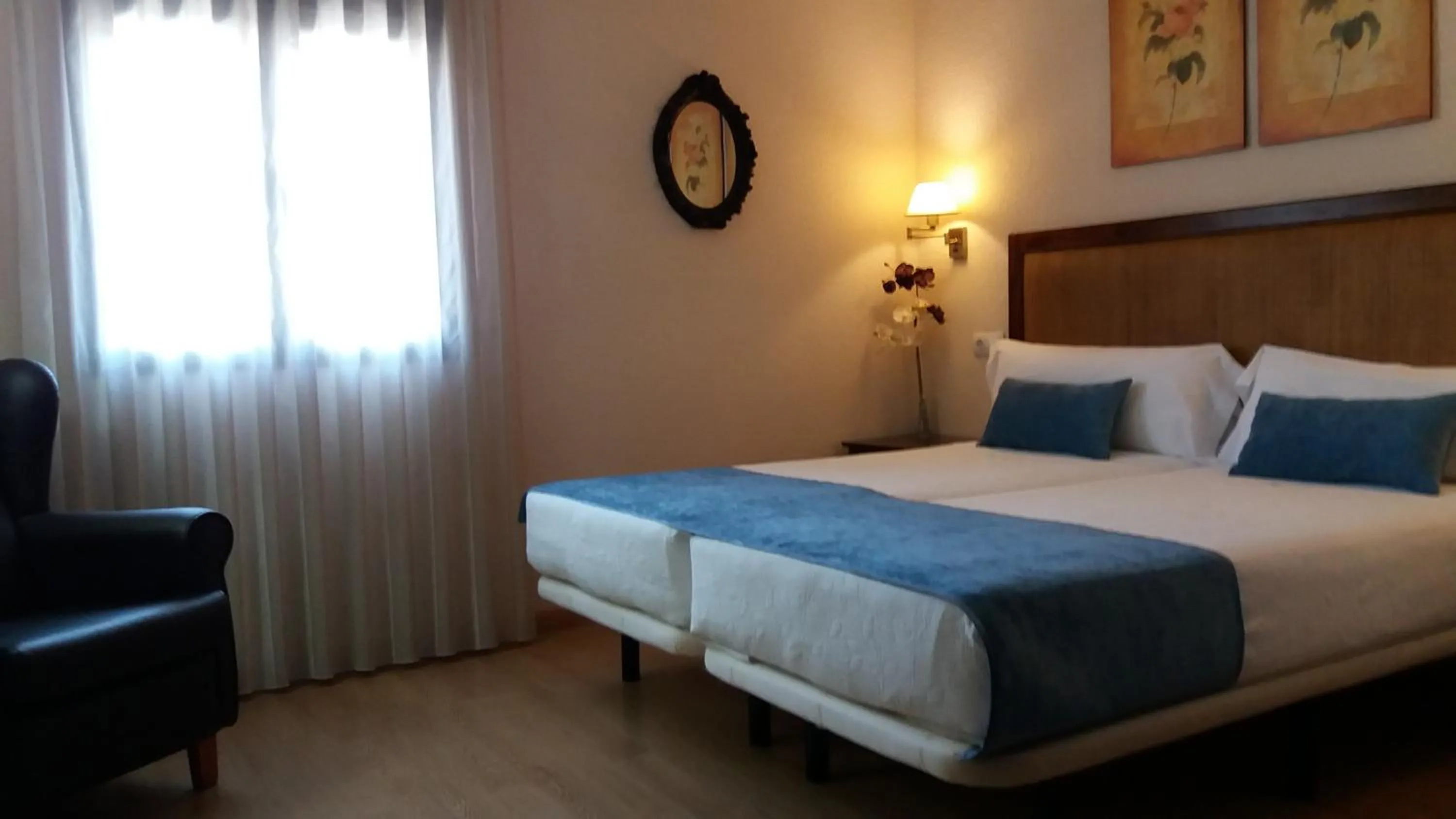 Bed in Hostal Rural Moratín