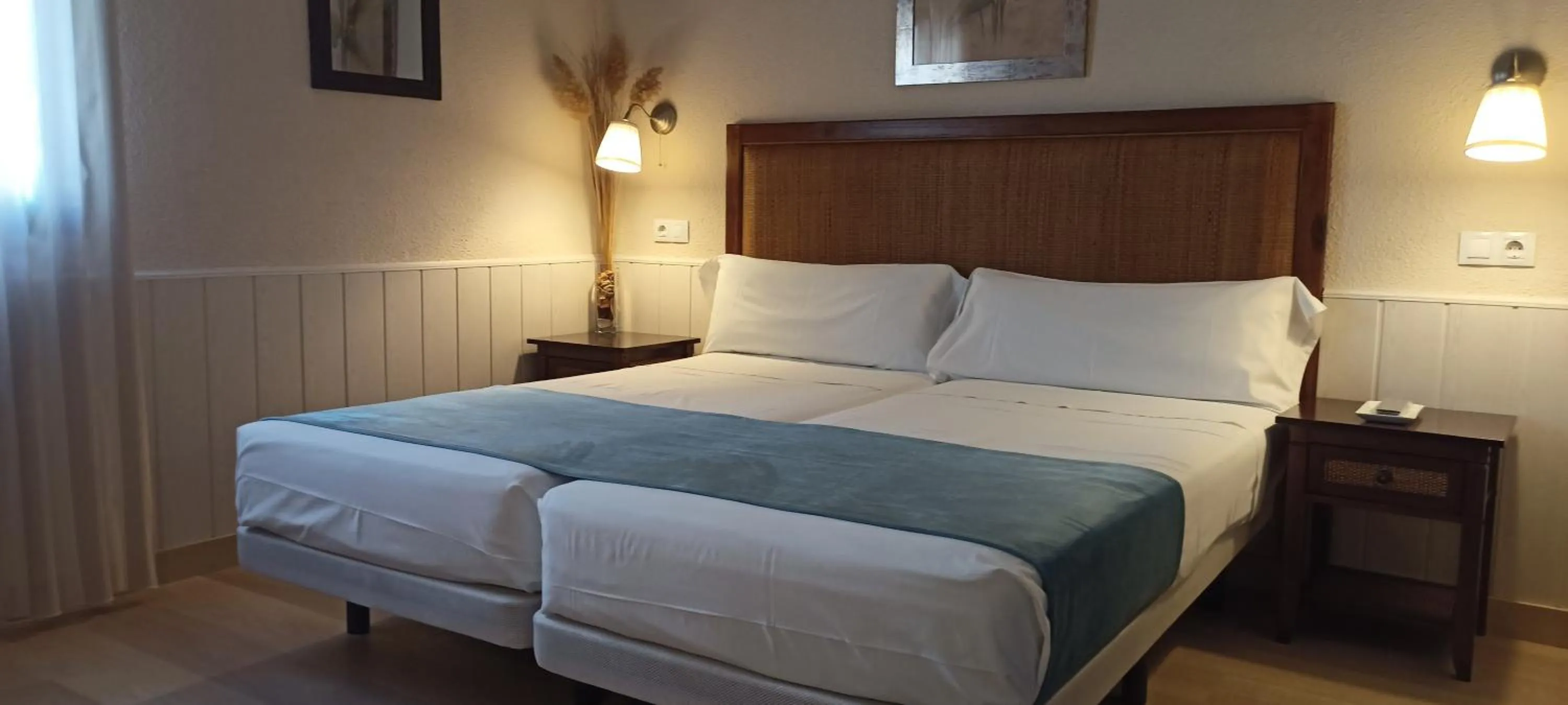 Bed in Hostal Rural Moratín