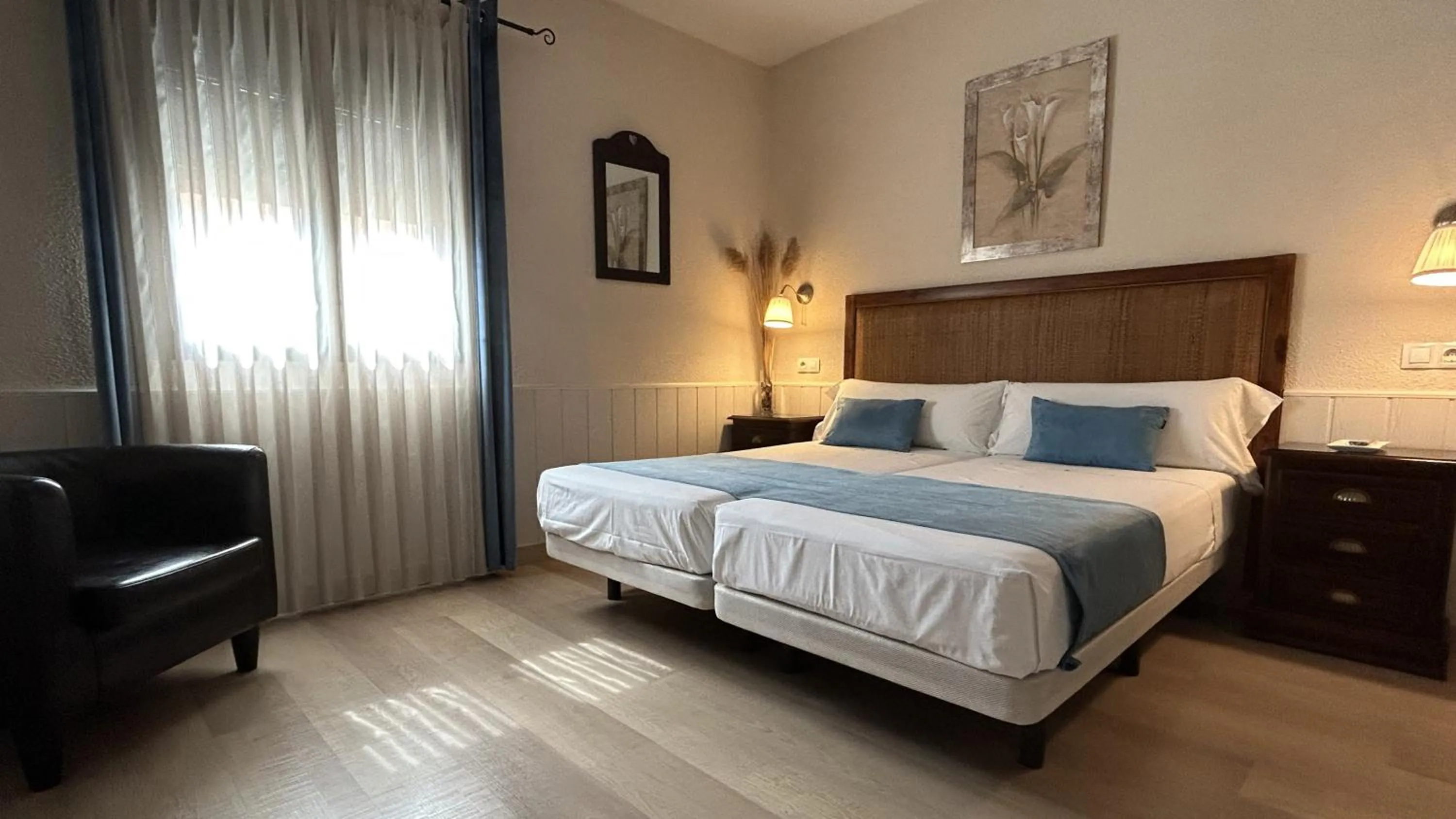 Bed in Hostal Rural Moratín