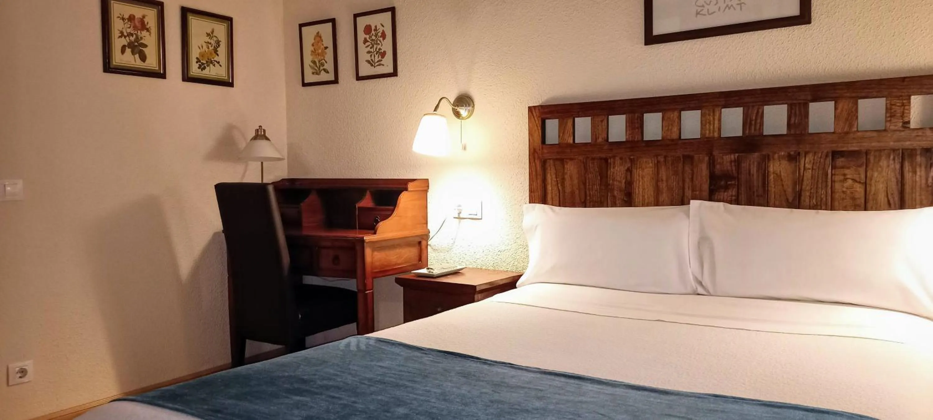 Bed in Hostal Rural Moratín