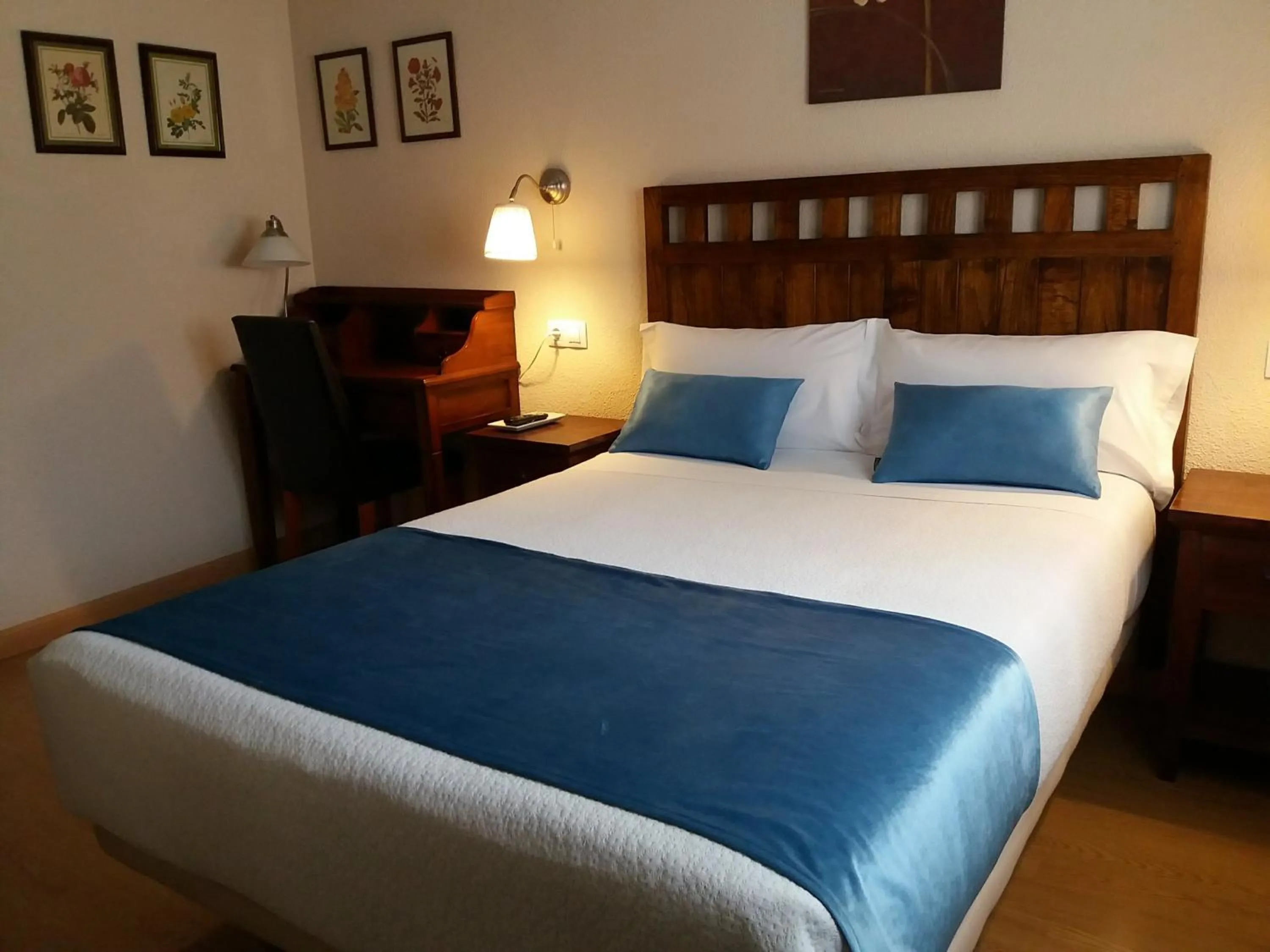 Bed in Hostal Rural Moratín