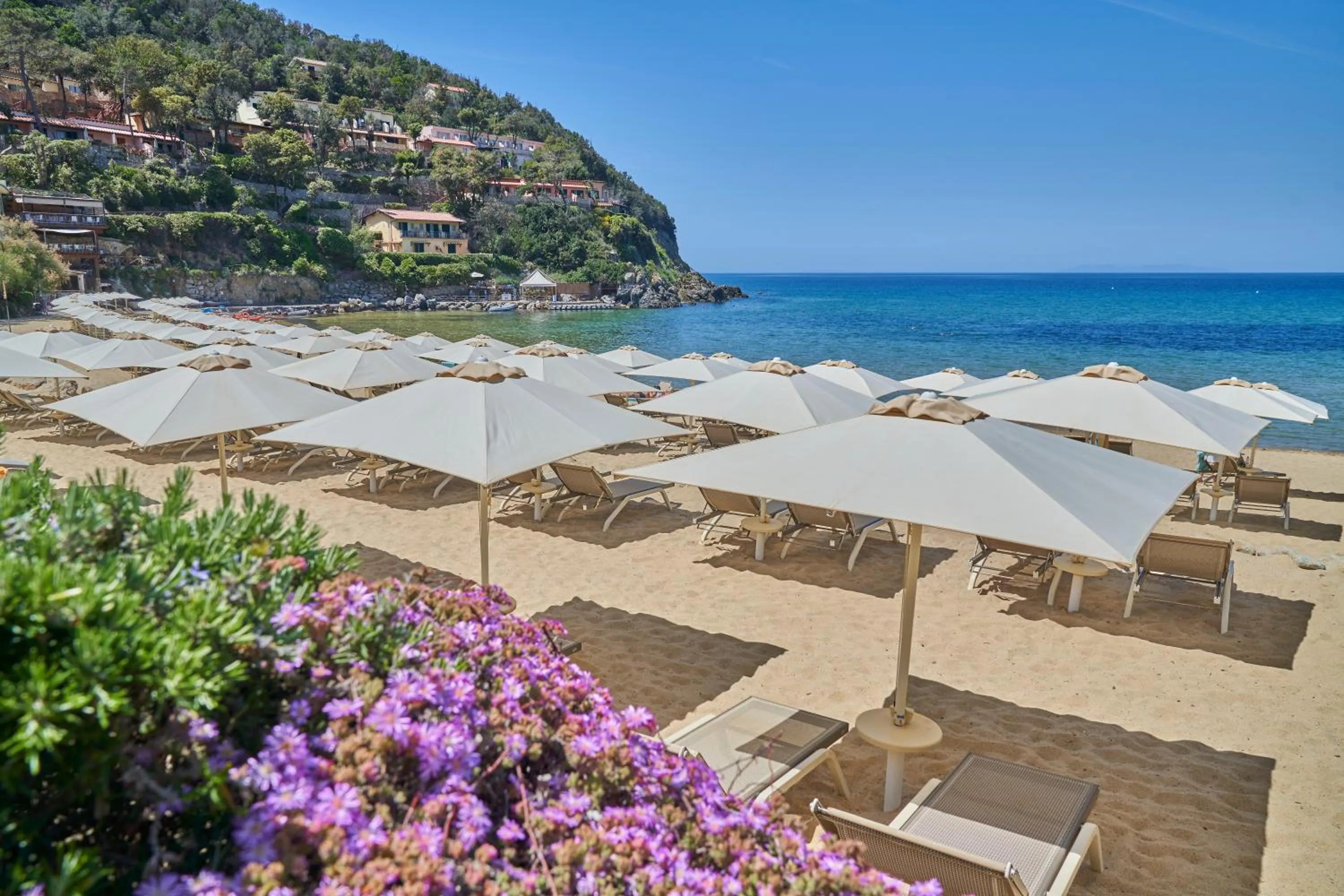 Beach in Hotel Hermitage