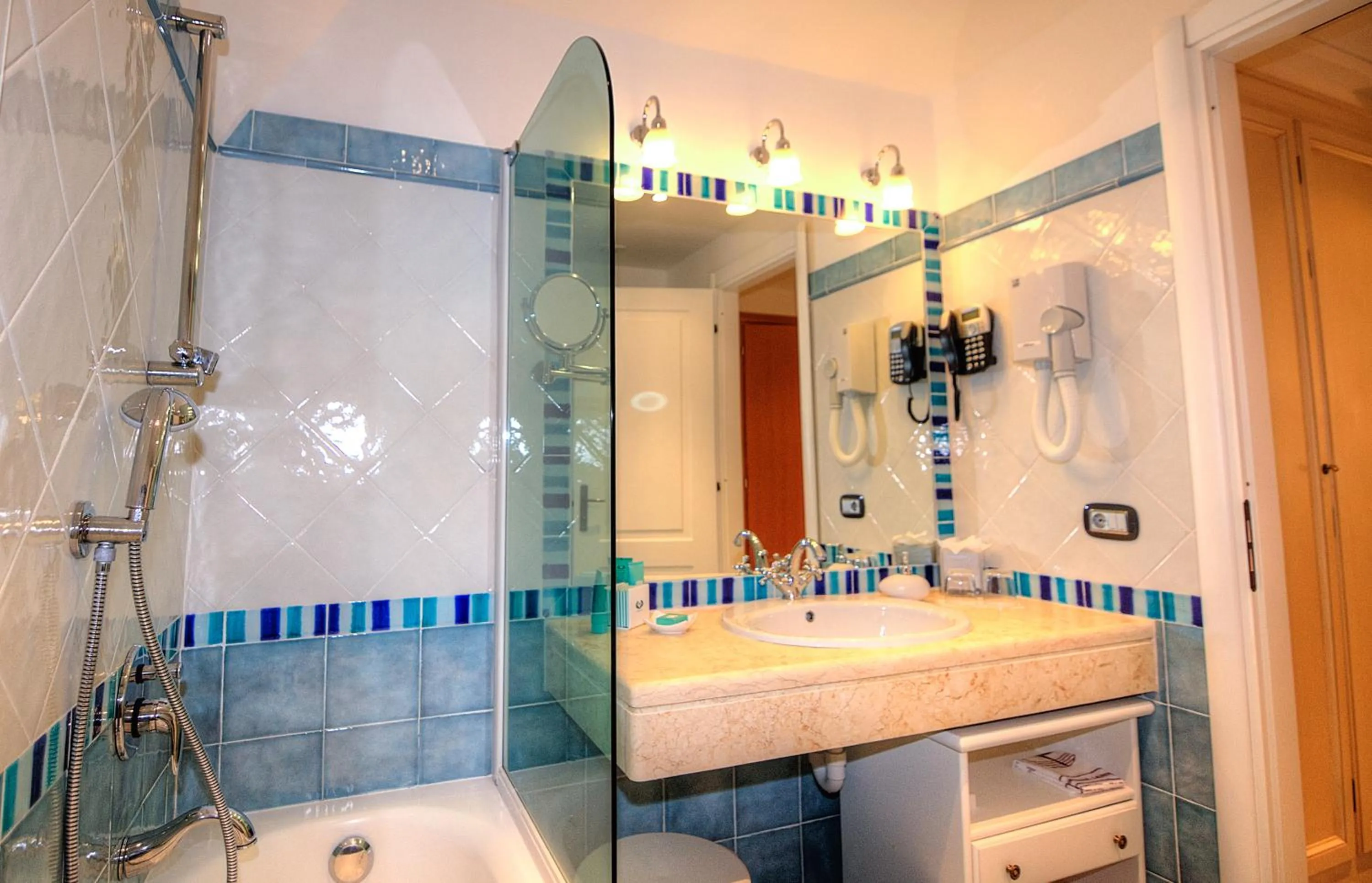 Bathroom in Hotel Hermitage