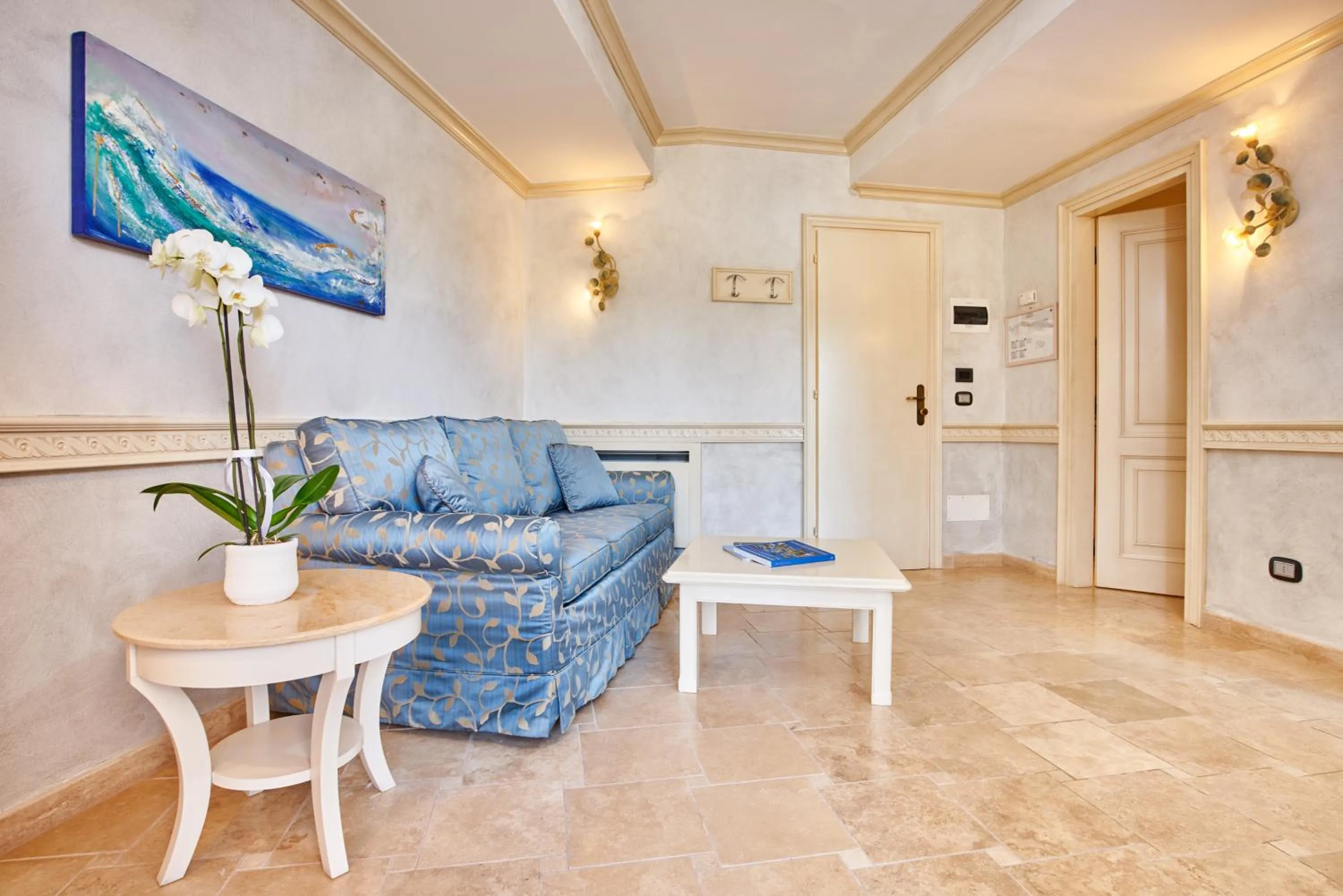 Living room in Hotel Hermitage