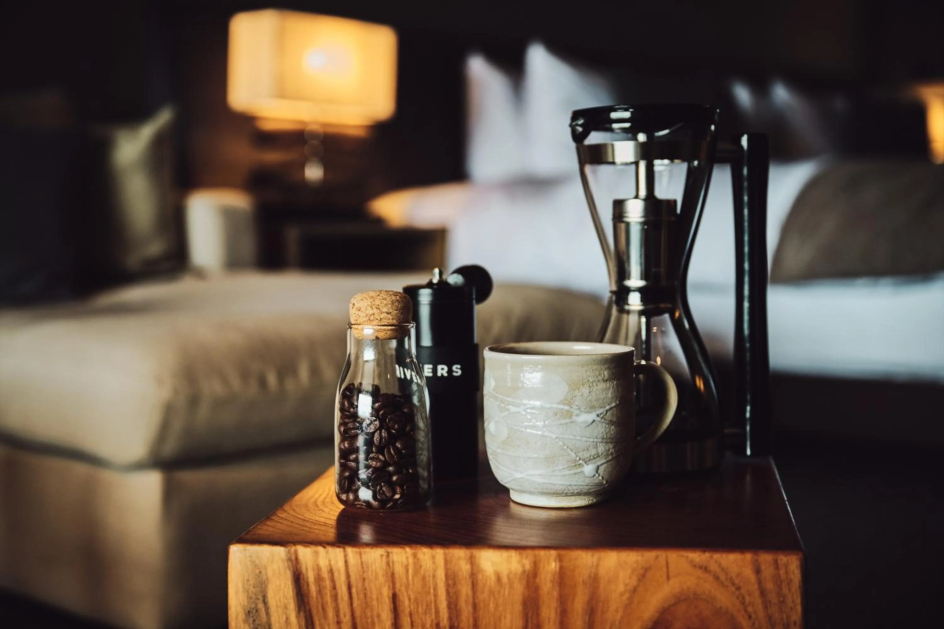 Drinks, Bed in Glamday Style Okinawa Yomitan Hotel & Resort