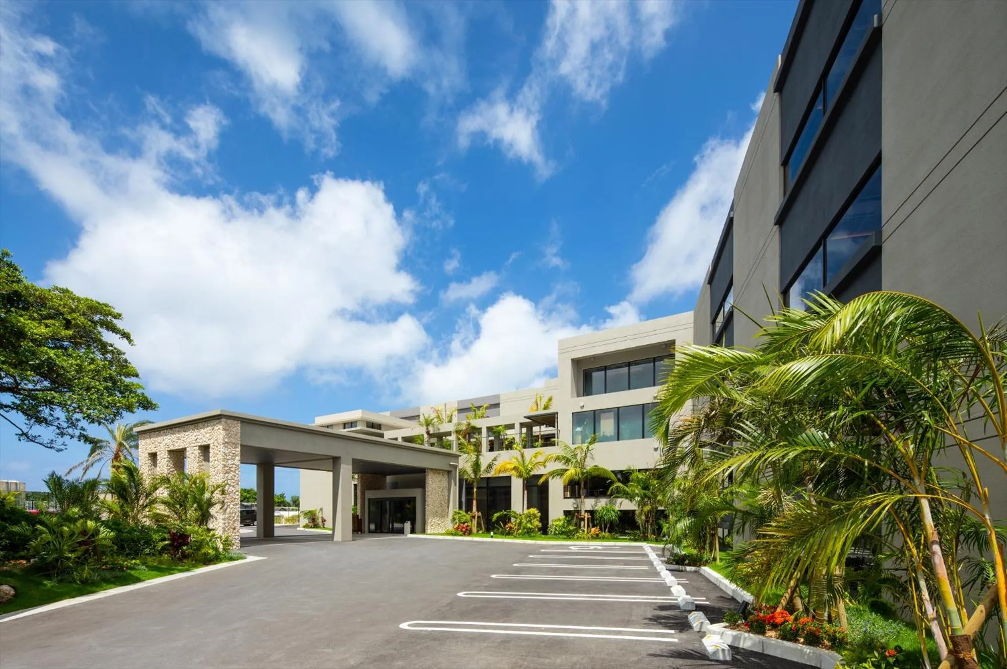 Facade/entrance in Glamday Style Okinawa Yomitan Hotel & Resort