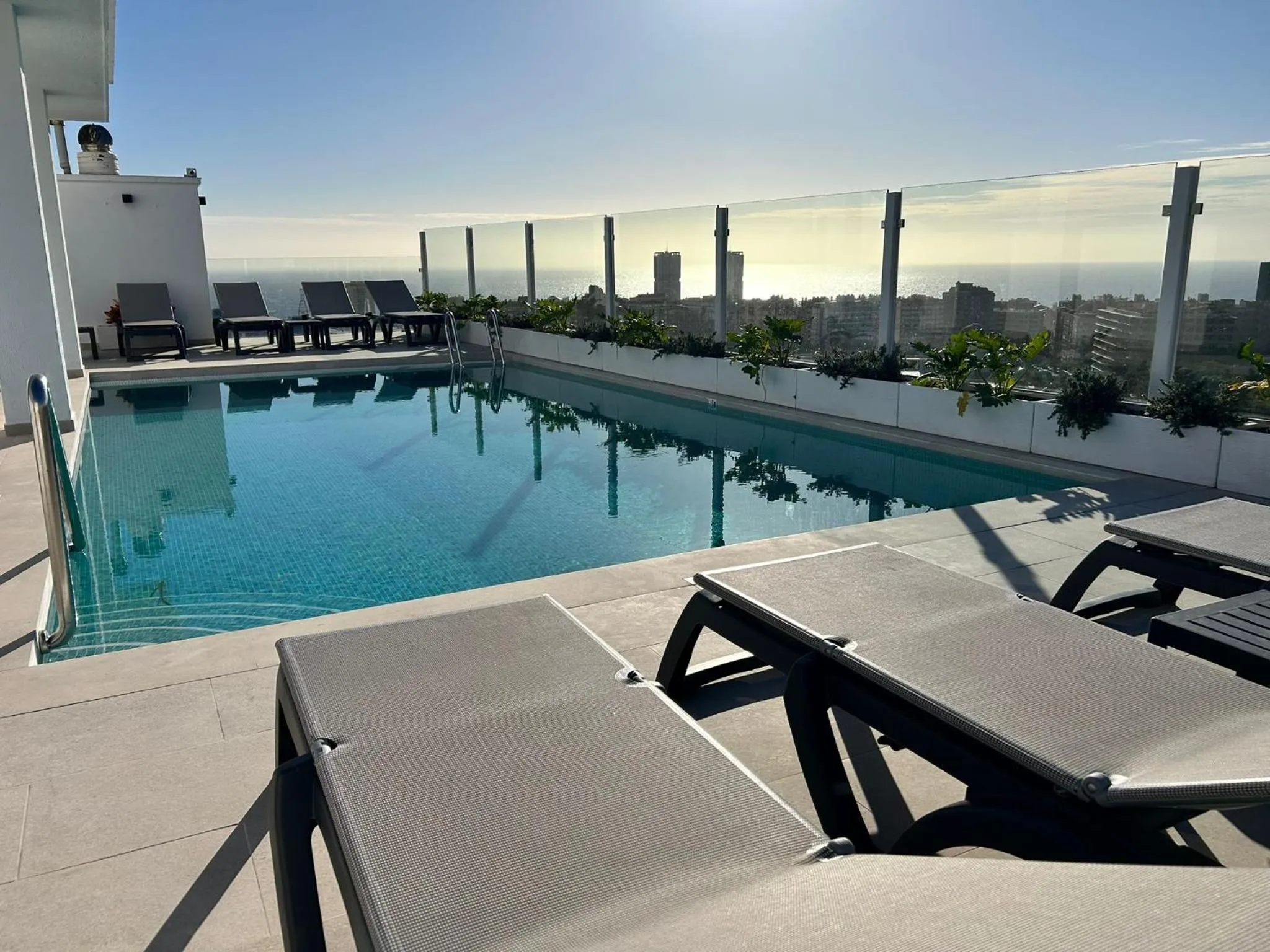 Swimming pool in Apartamentos Bruja