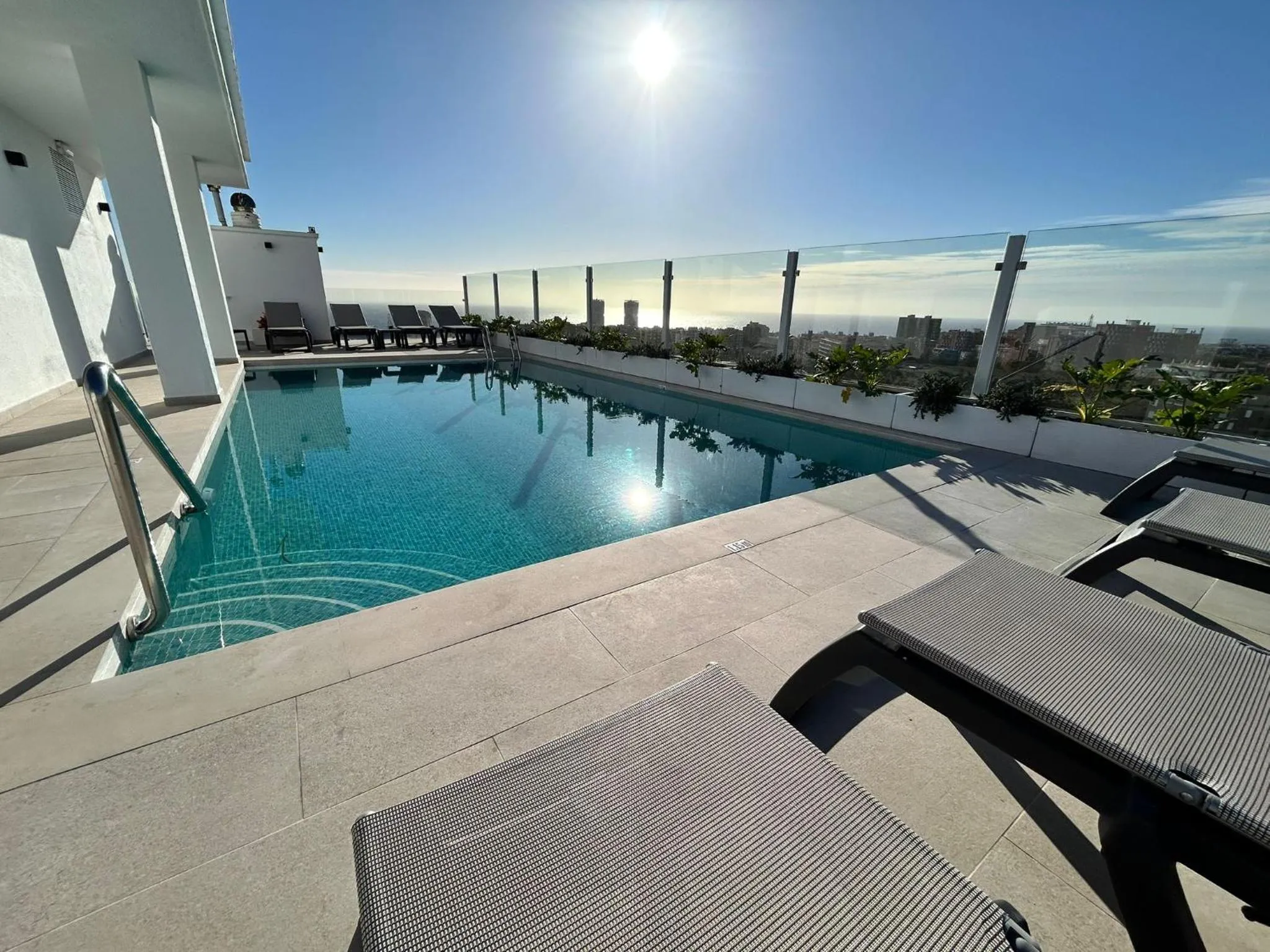 Swimming pool in Apartamentos Bruja