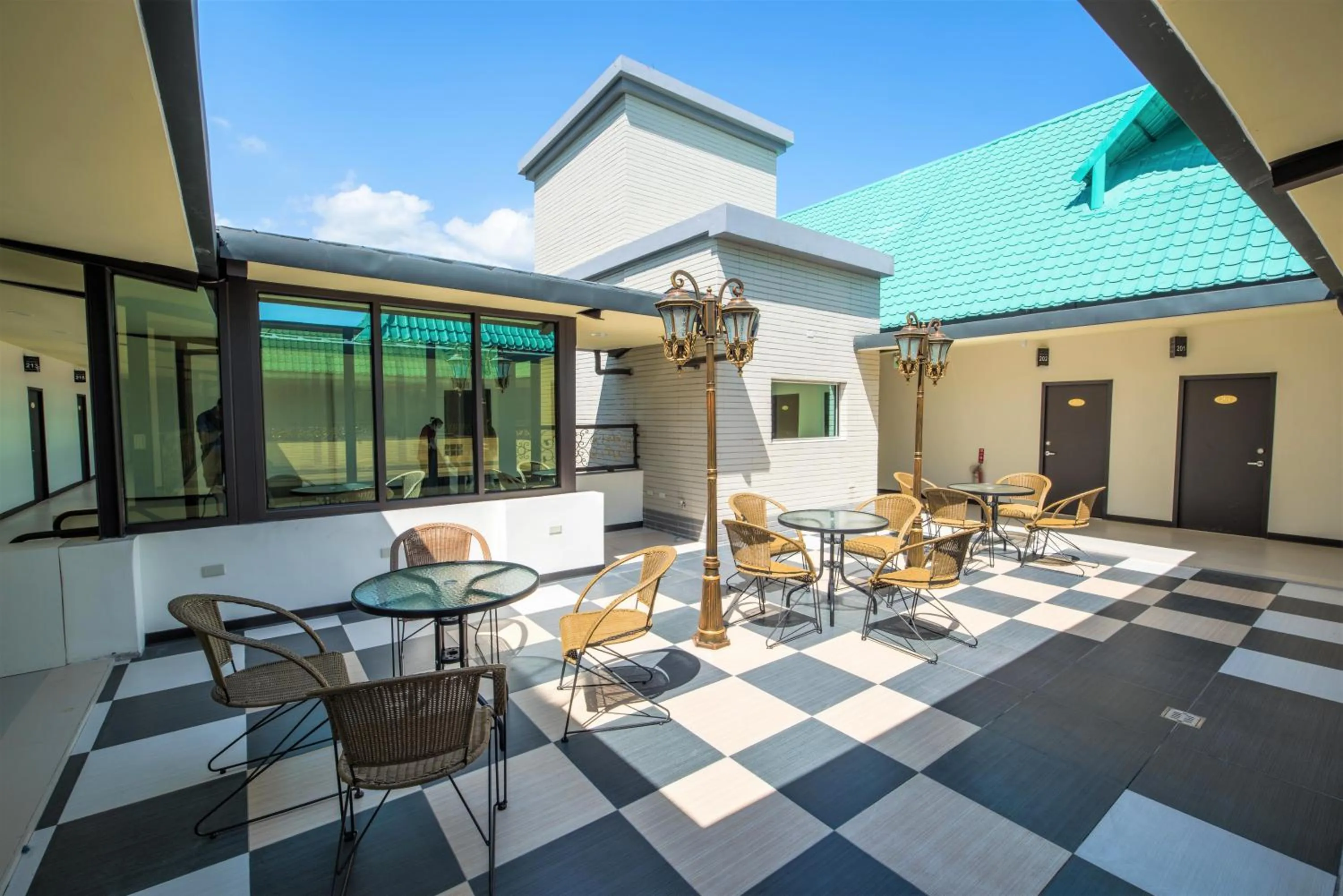 Patio in Dongdaemun Boutique Hotel