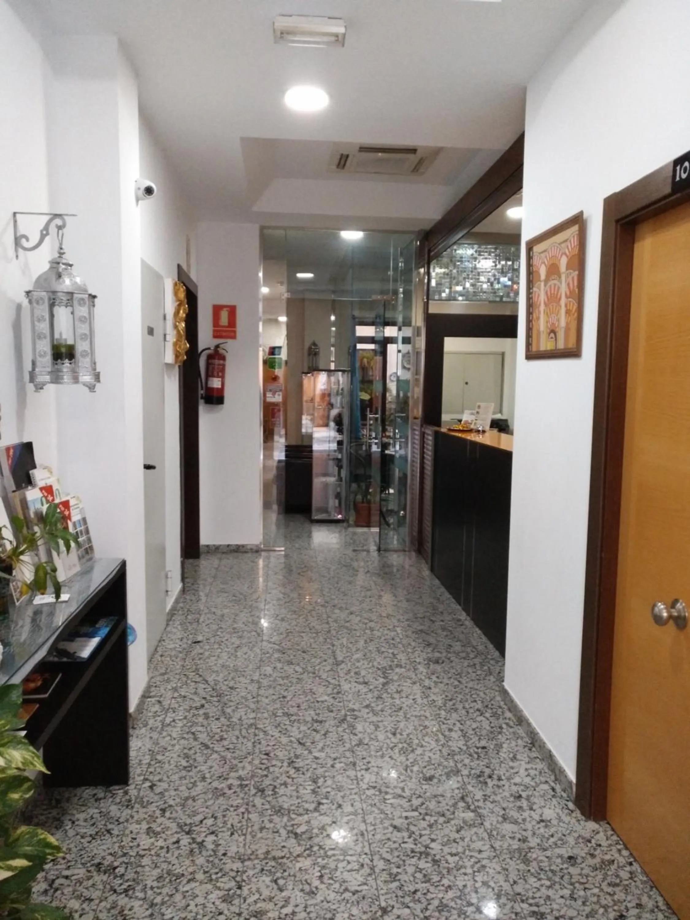 Facade/entrance in Hotel de Los Faroles