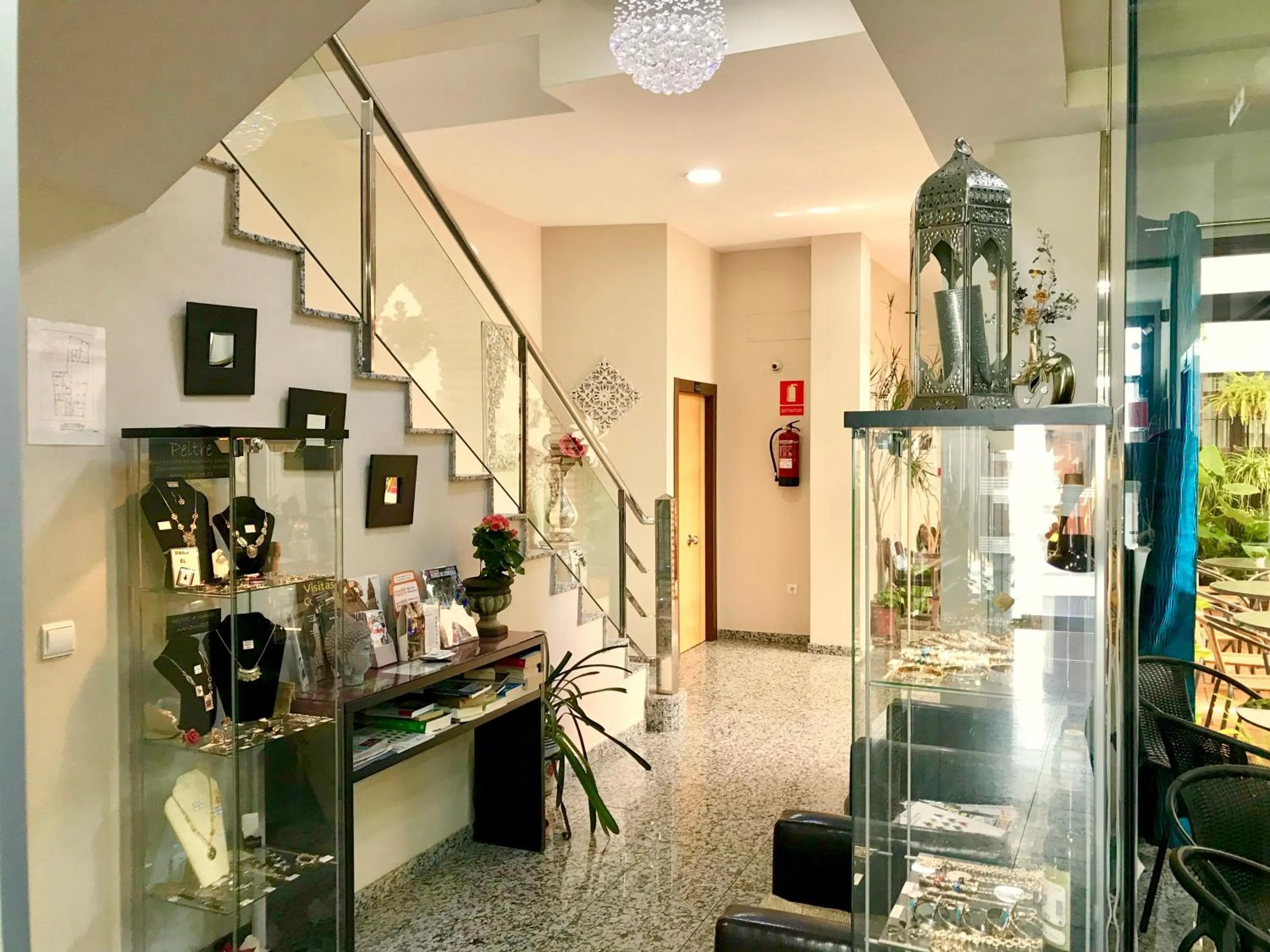 Lobby or reception in Hotel de Los Faroles