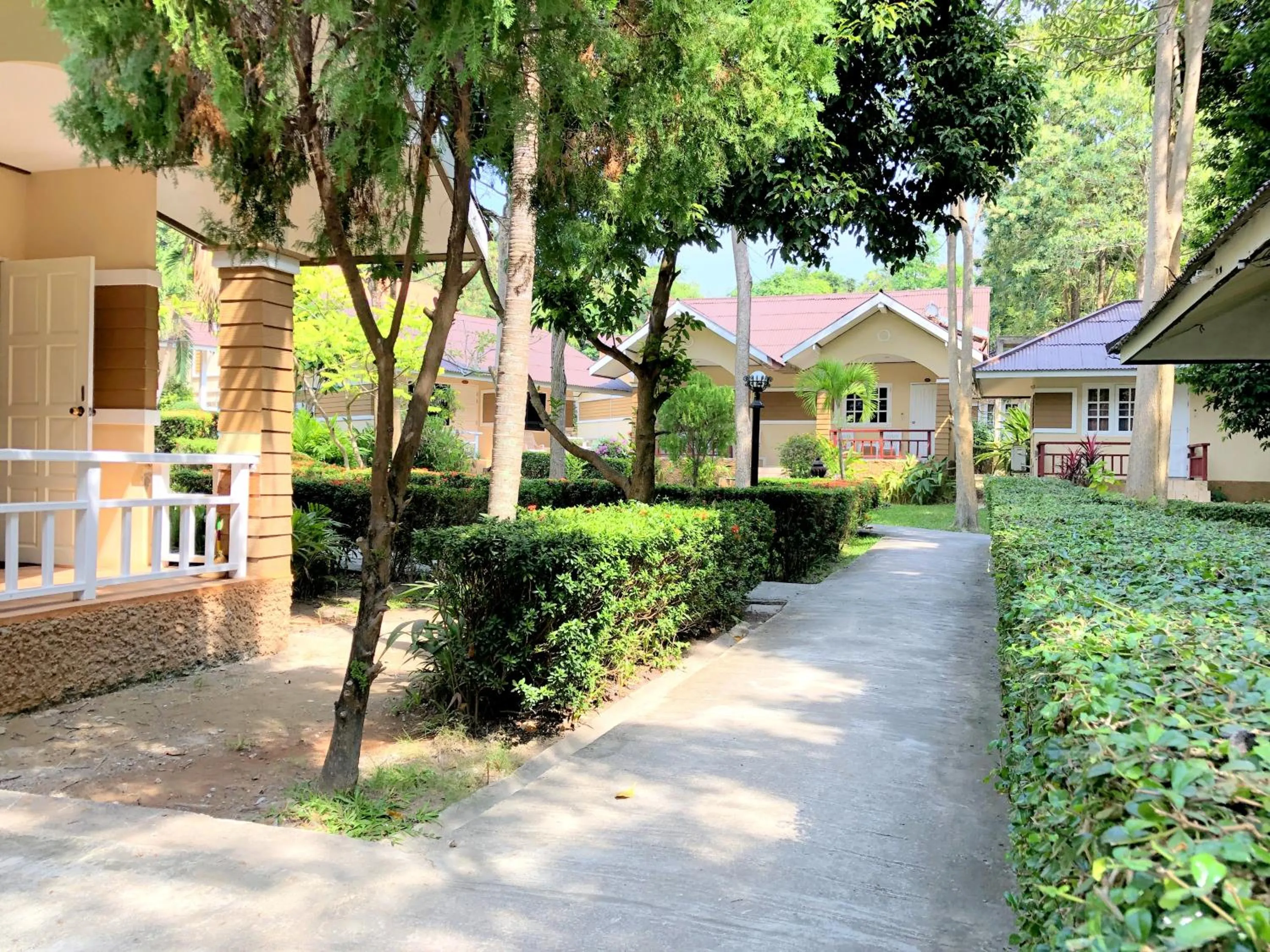 Garden view in Malibu Samed Resort