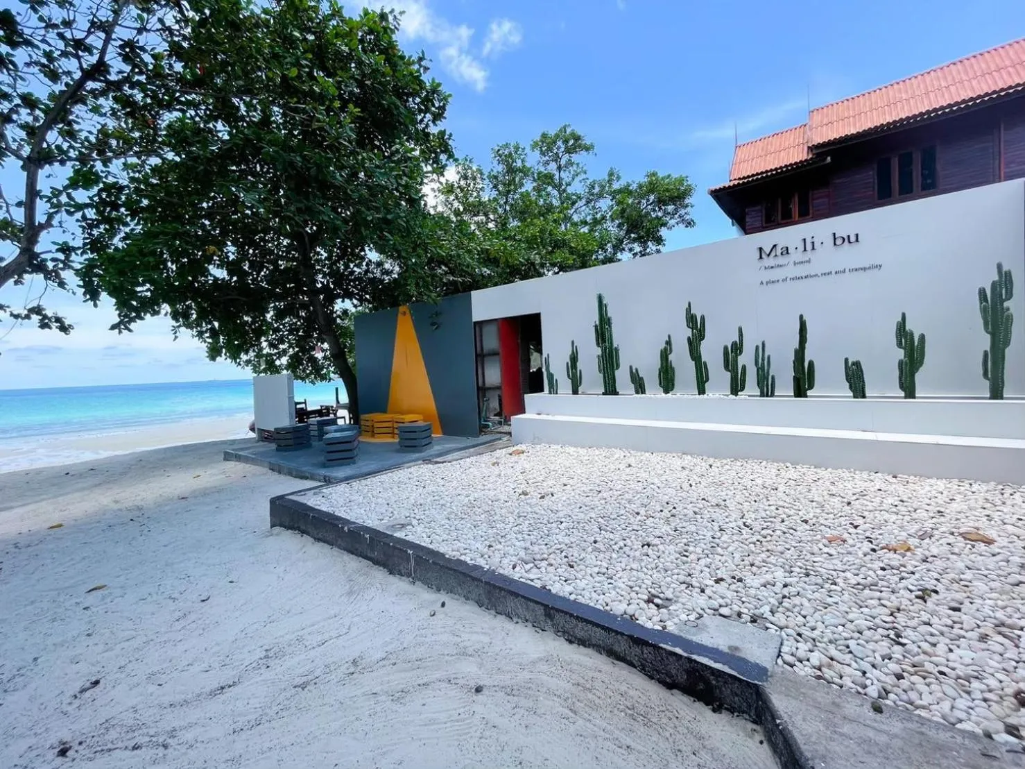 Seating area in Malibu Samed Resort