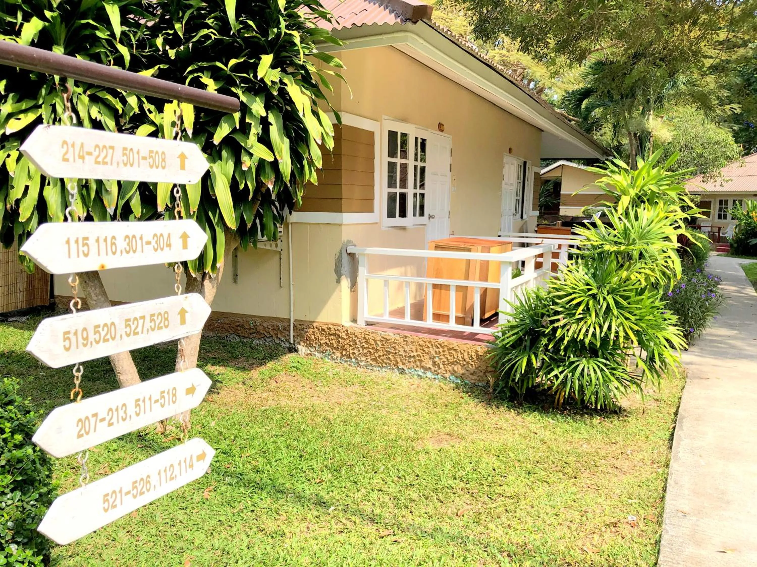 On site in Malibu Samed Resort