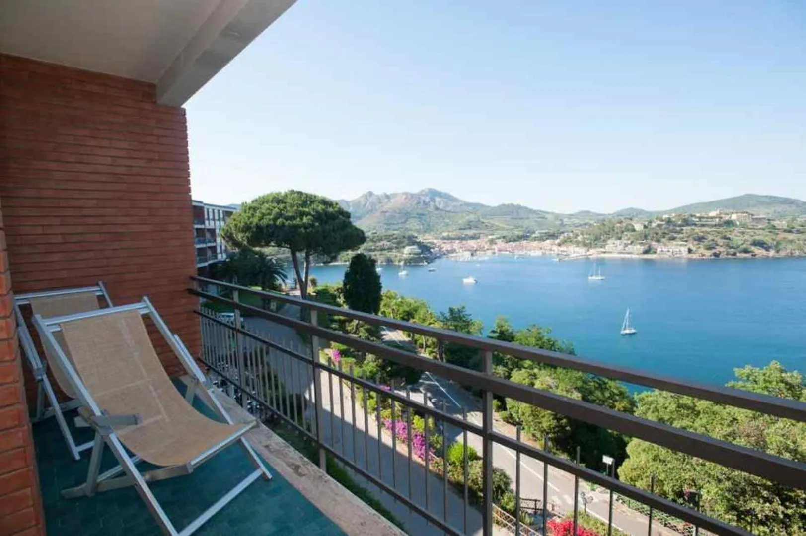 Balcony/Terrace in TH Capoliveri - Grand Hotel Elba International