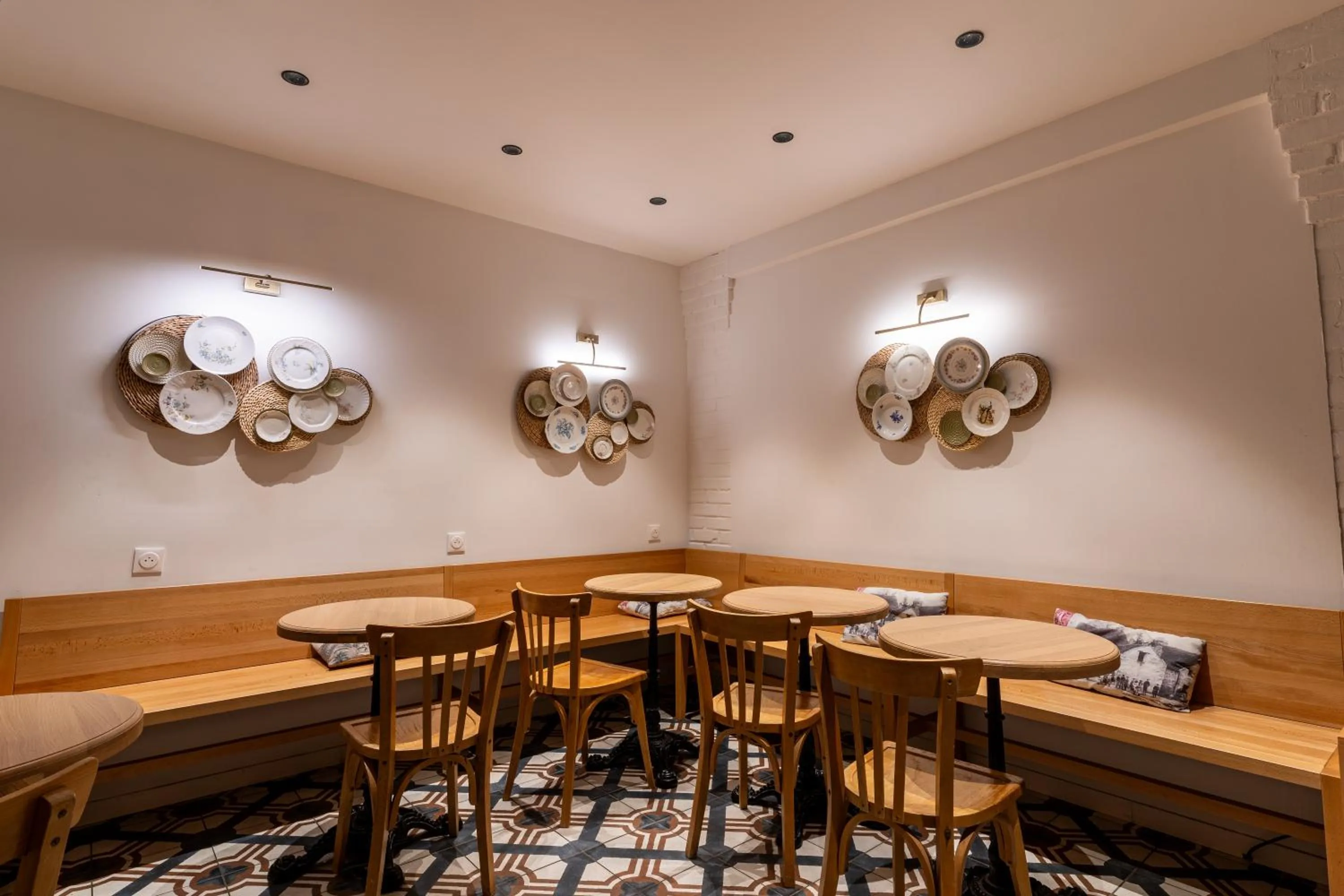 Seating area in CALM Appart' & Hostel