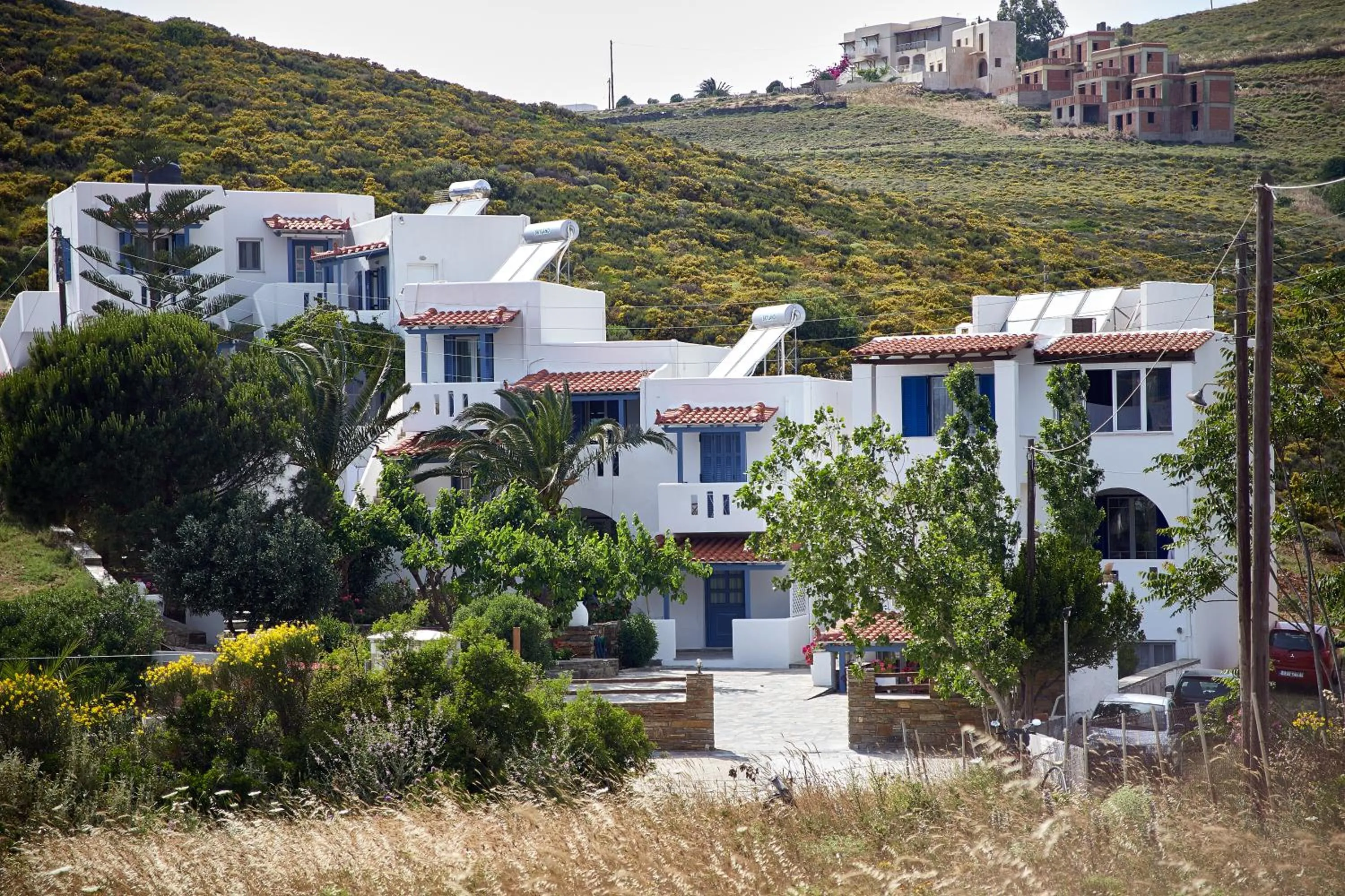 Facade/entrance in Irene Studios