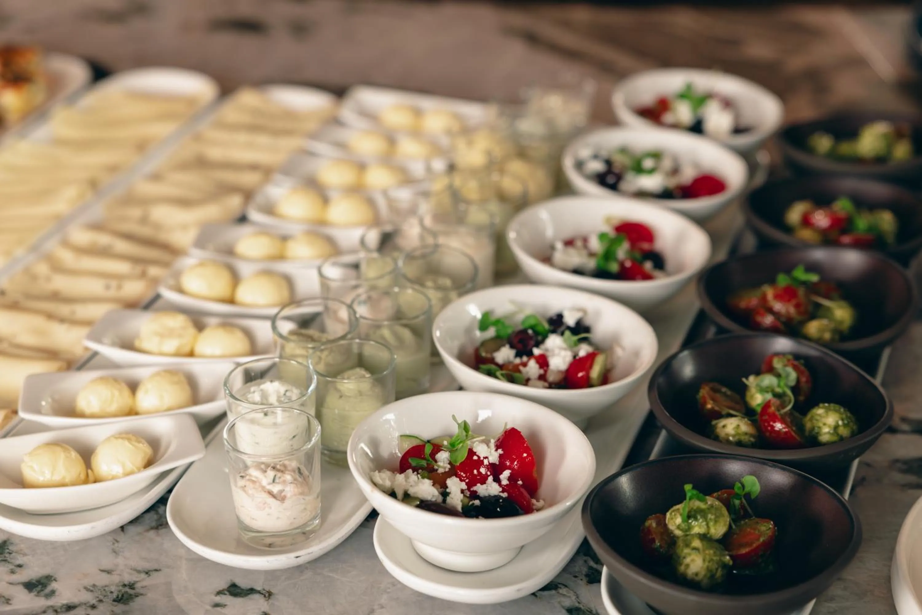 Breakfast in Hotel Sans Souci, Vienna