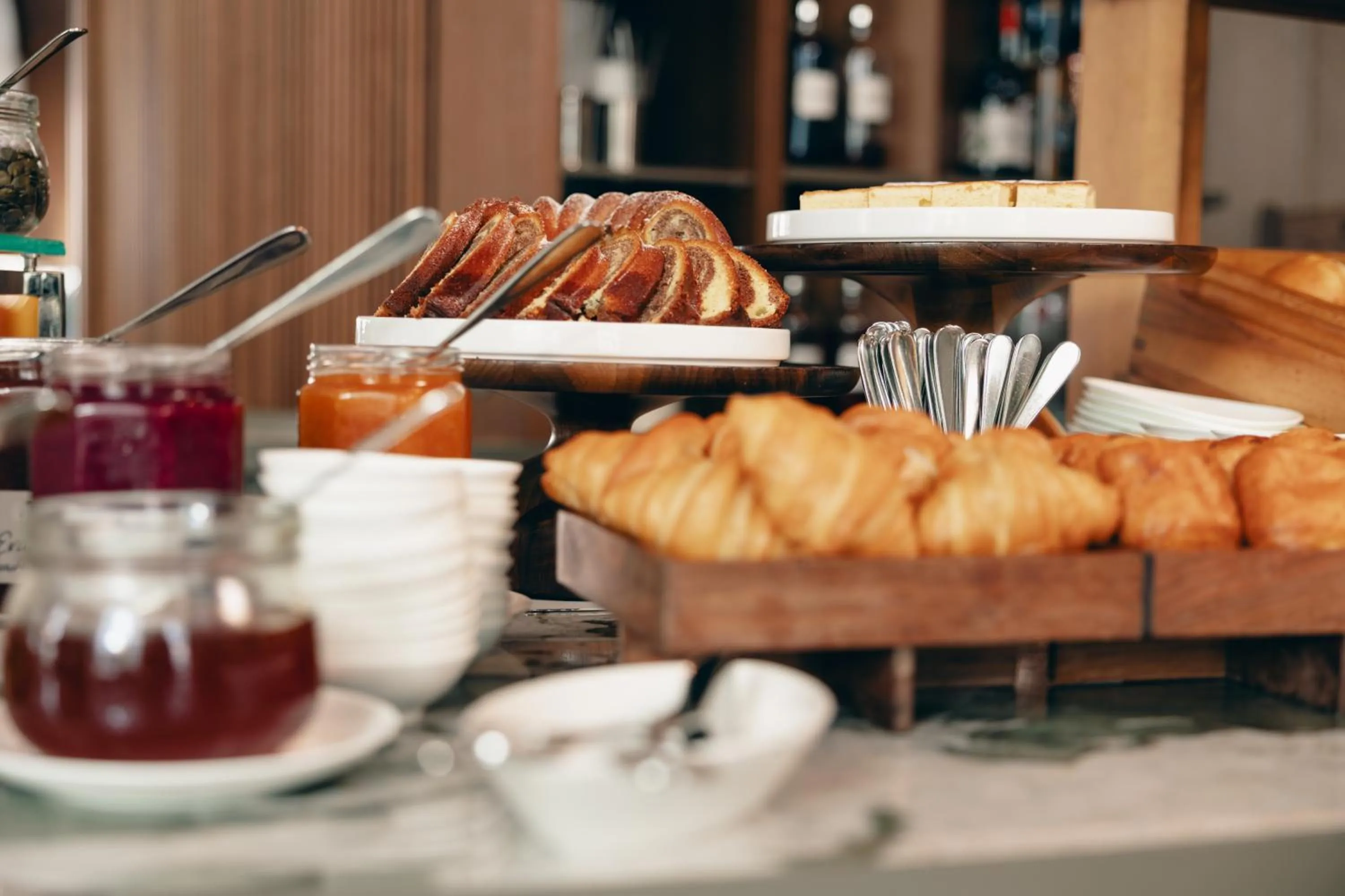 Breakfast in Hotel Sans Souci, Vienna