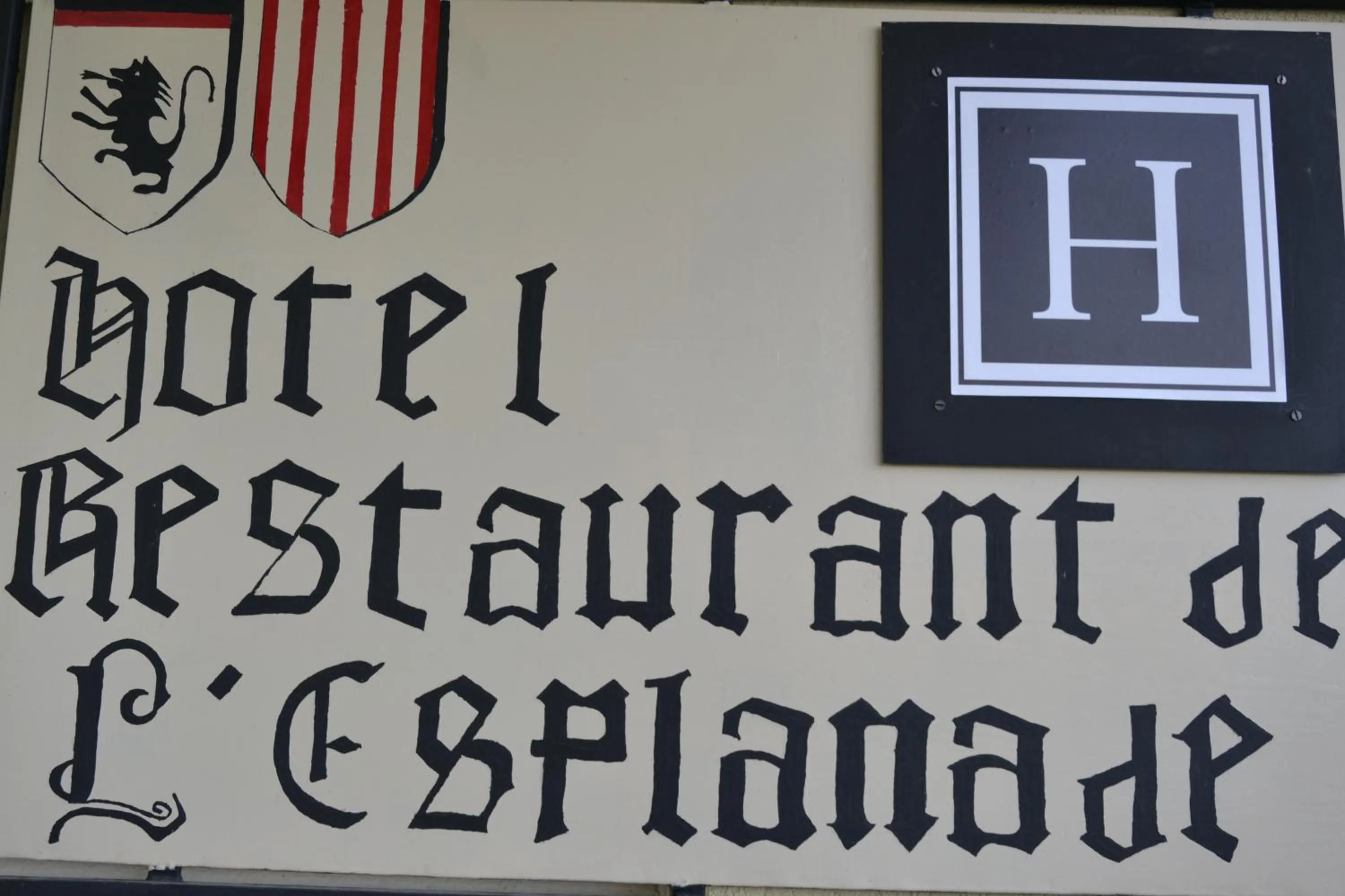 Facade/entrance in Hotellerie de l'Esplanade