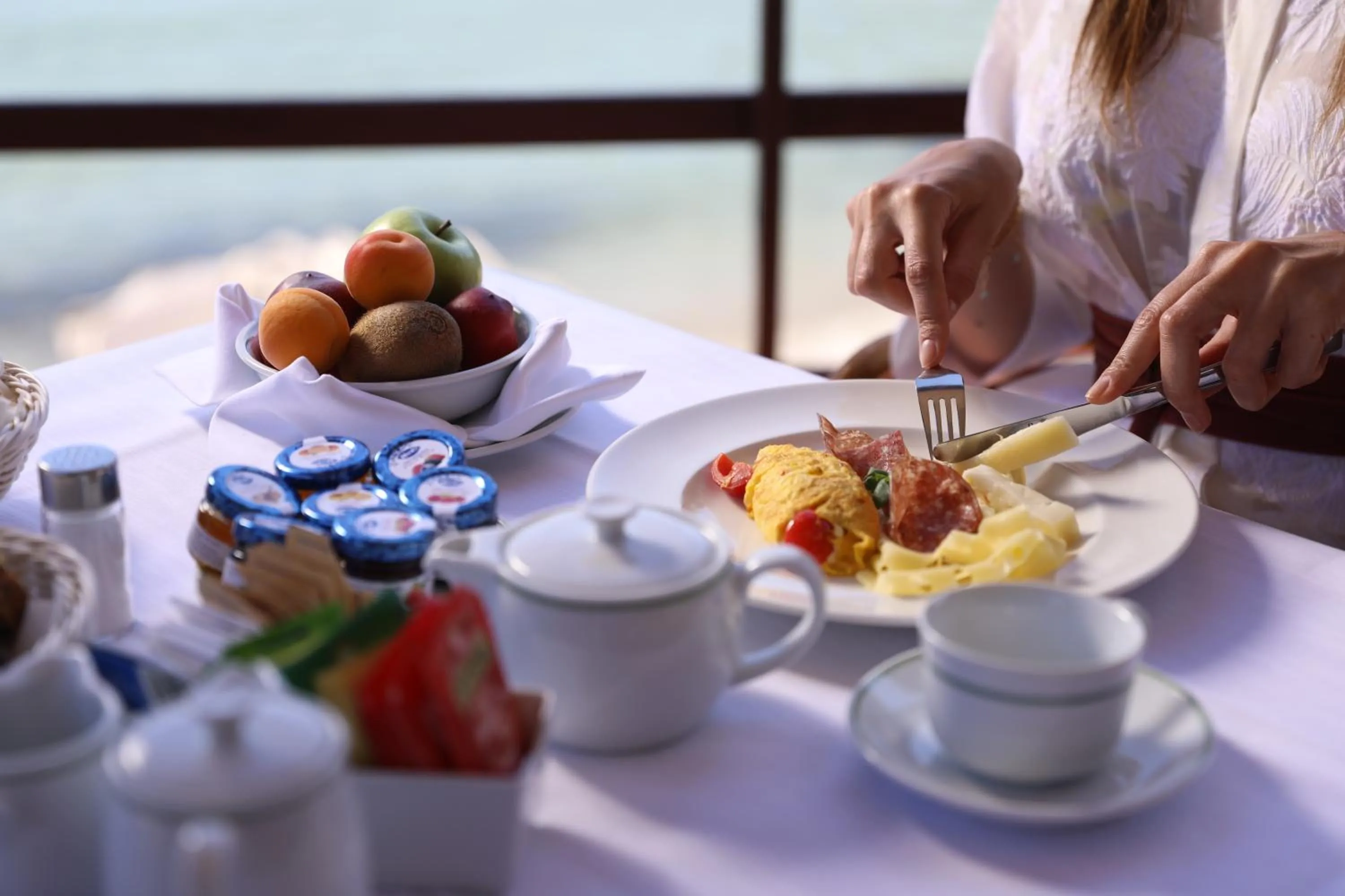 Breakfast in Hotel Desiree