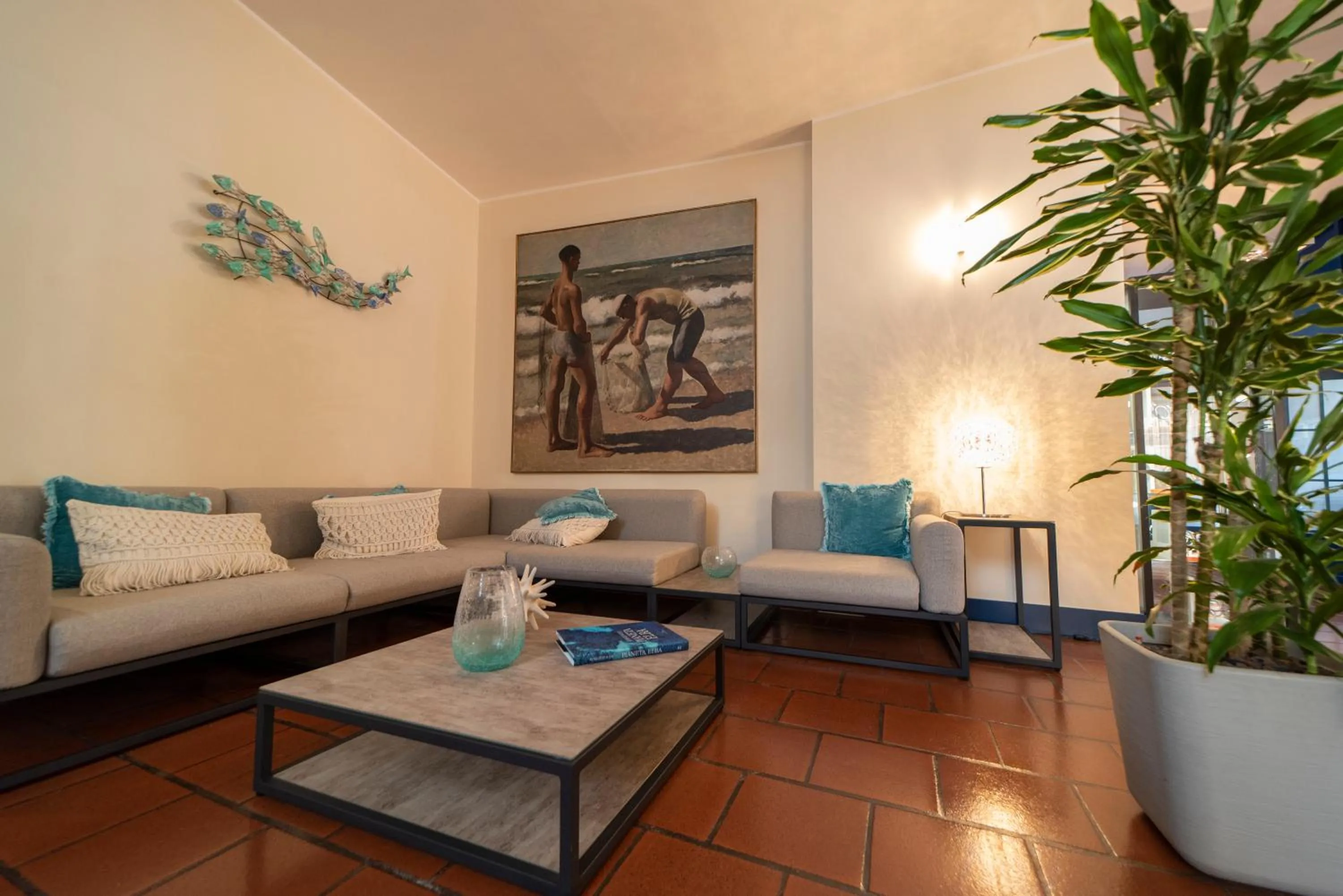 Lobby or reception in Hotel Desiree