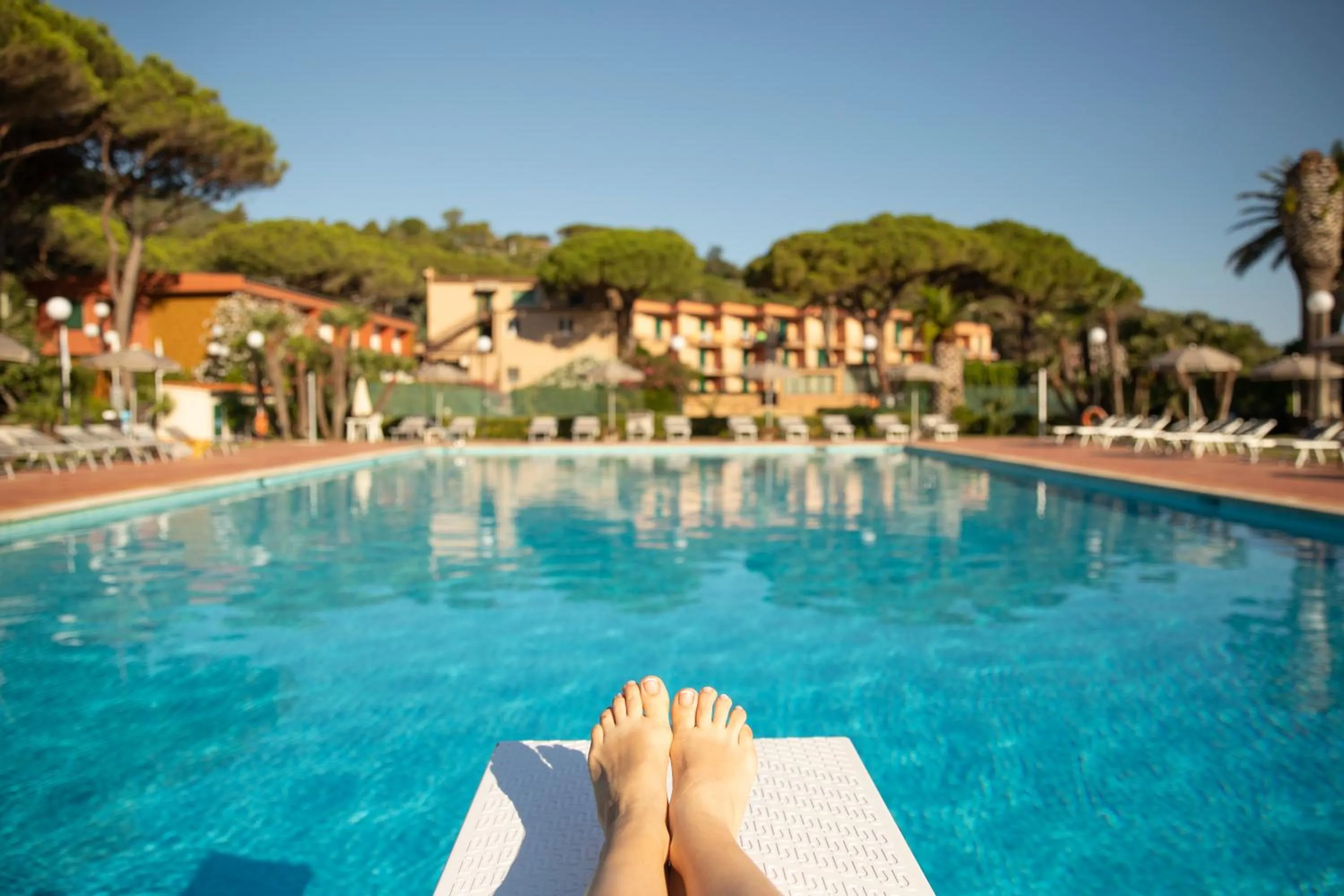 Swimming pool in Hotel Desiree
