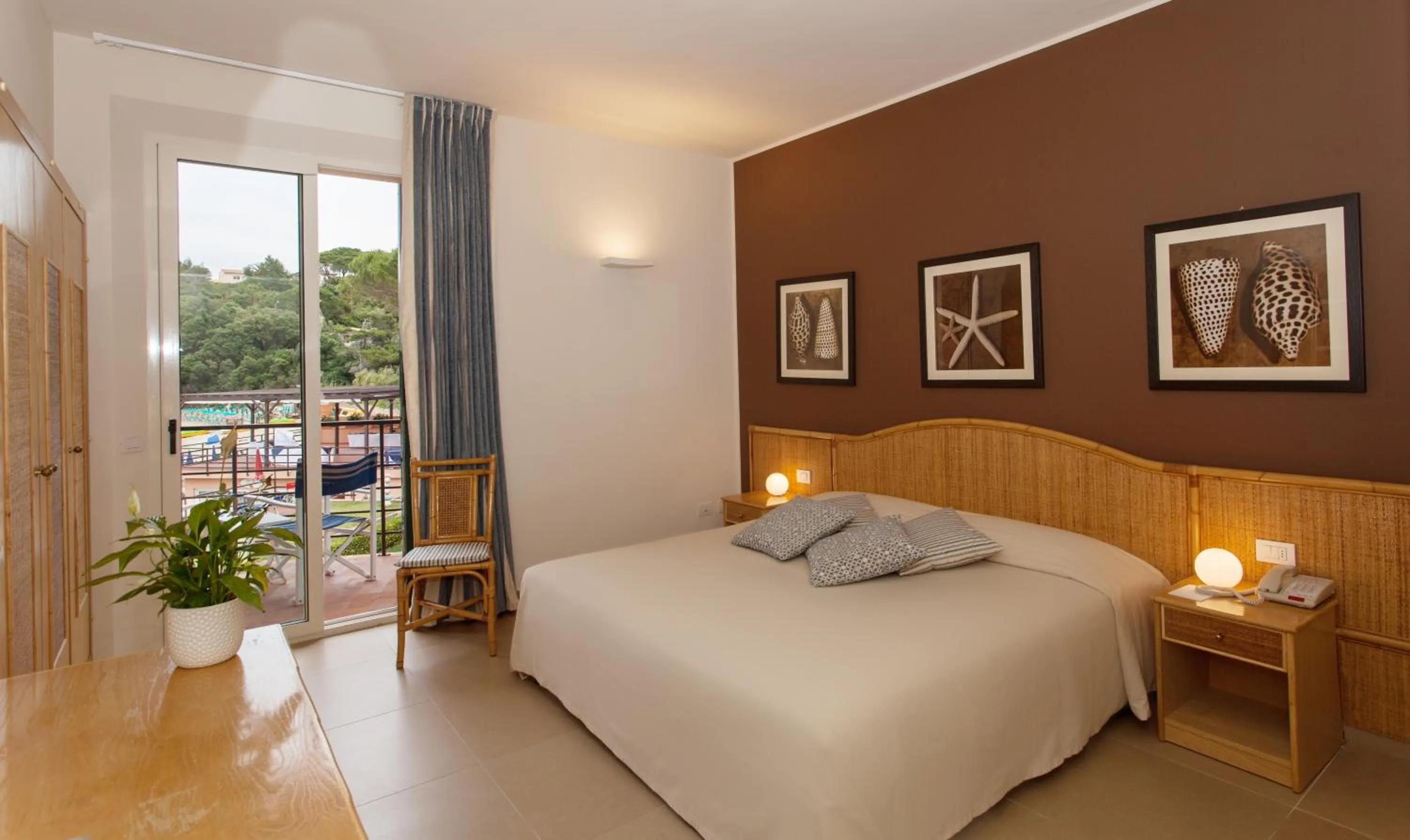 Bed in Hotel Desiree