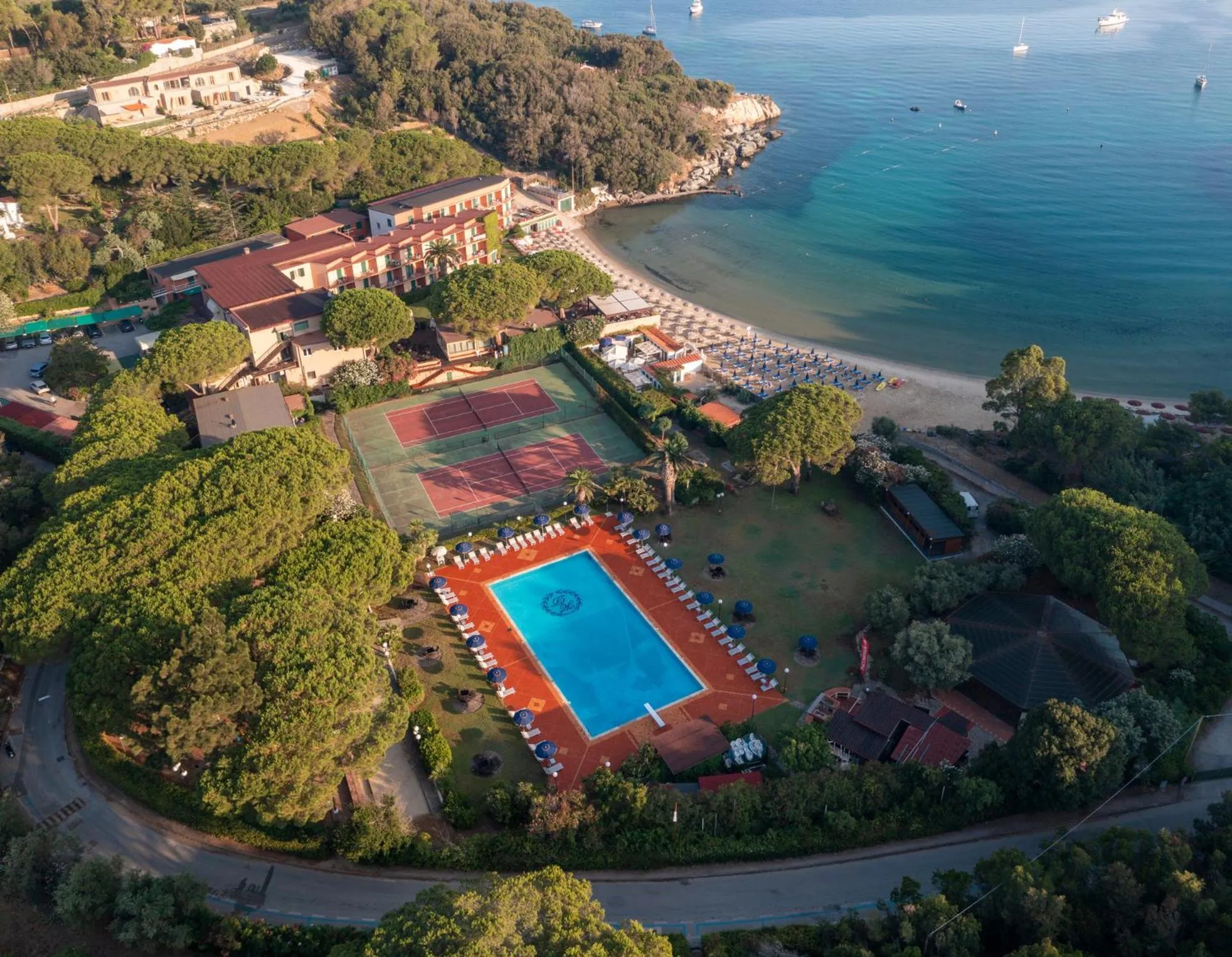 Bird's eye view in Hotel Desiree