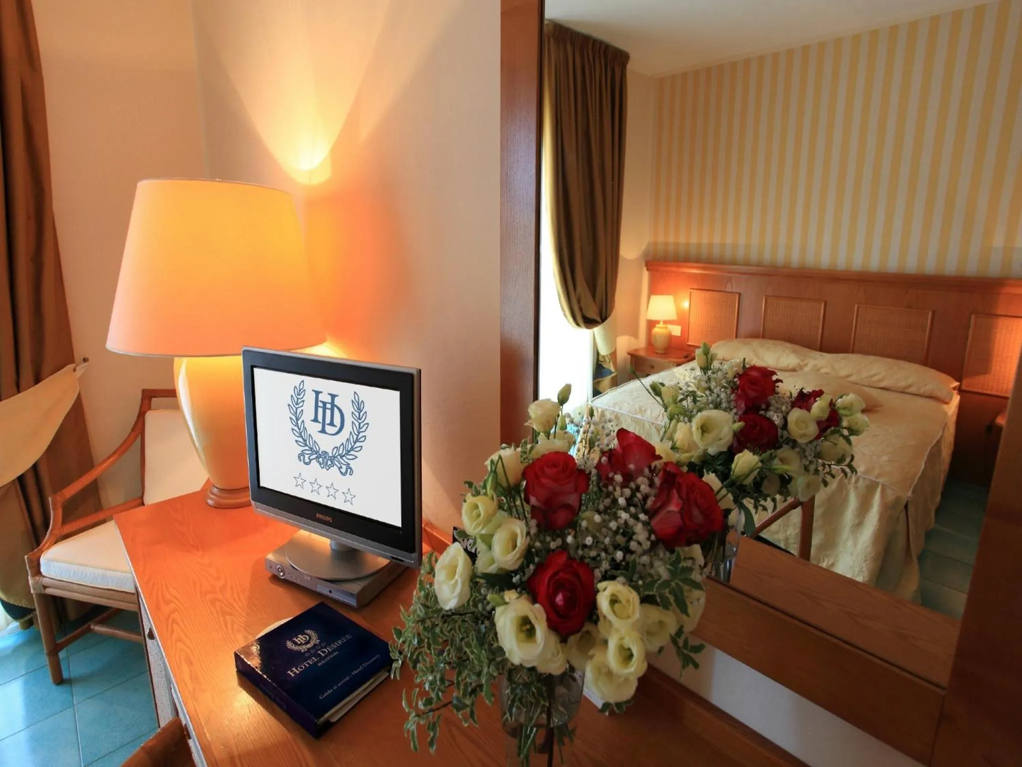 TV and multimedia, Bed in Hotel Desiree