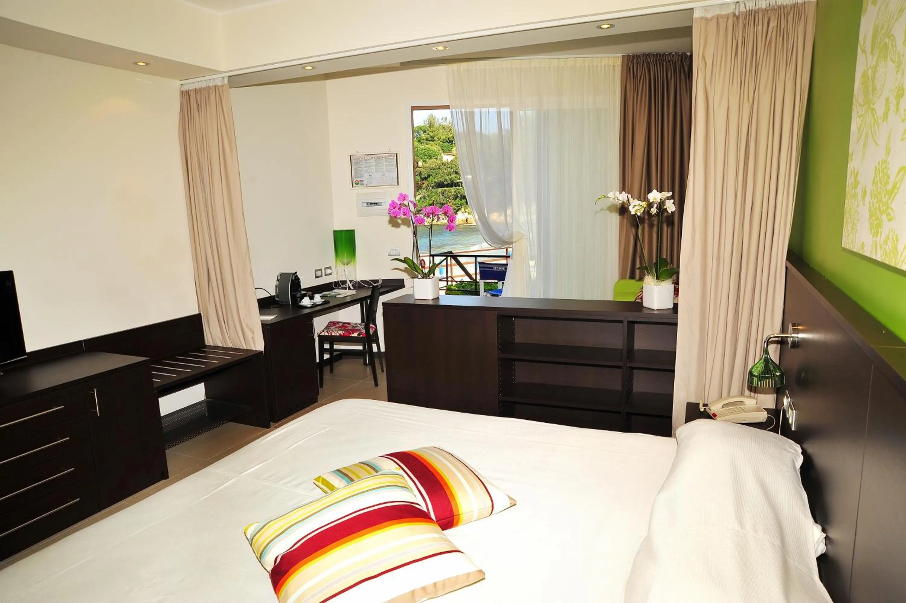 Bed in Hotel Desiree