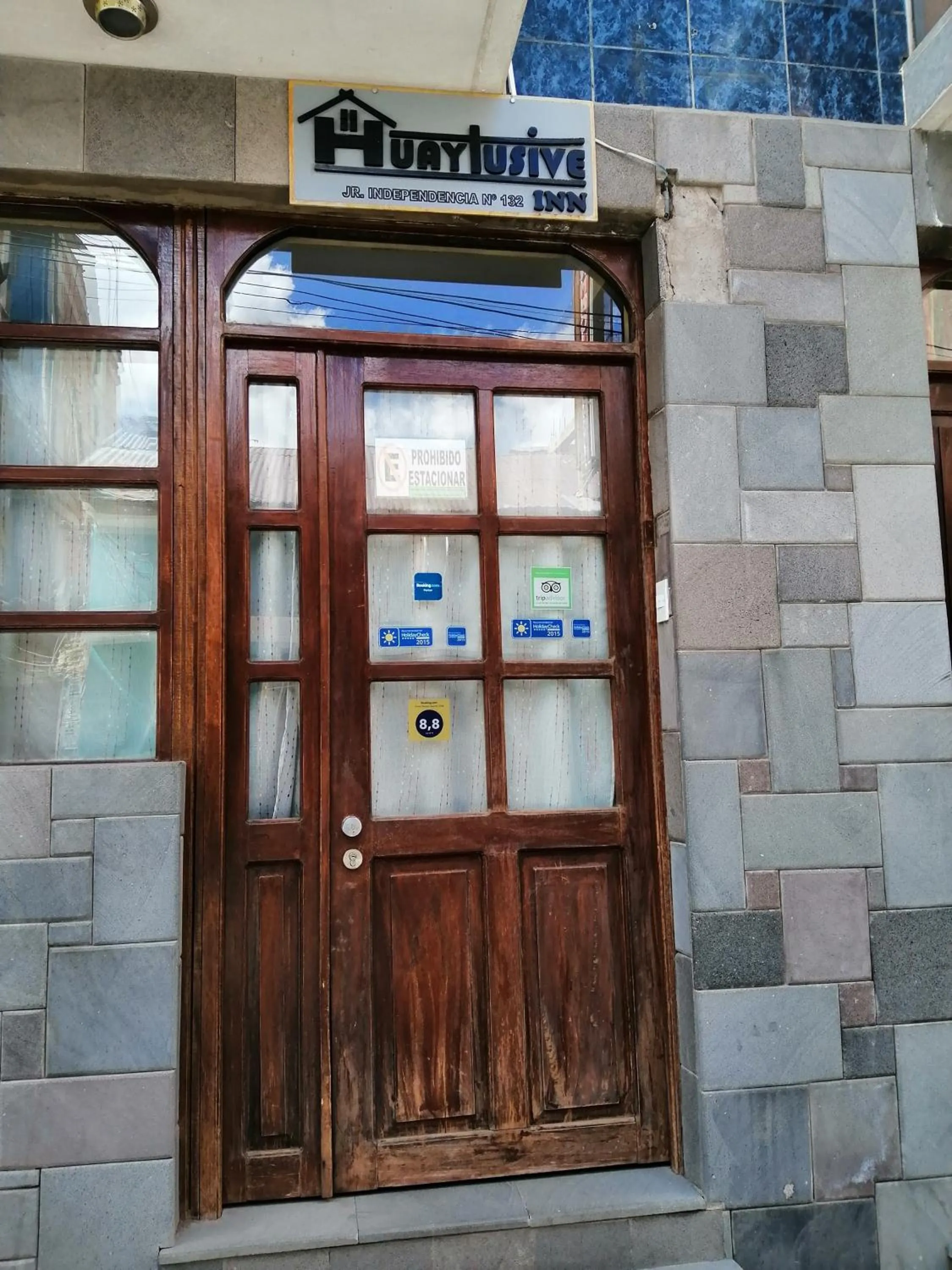 Facade/entrance in Huaytusive Inn Hotel