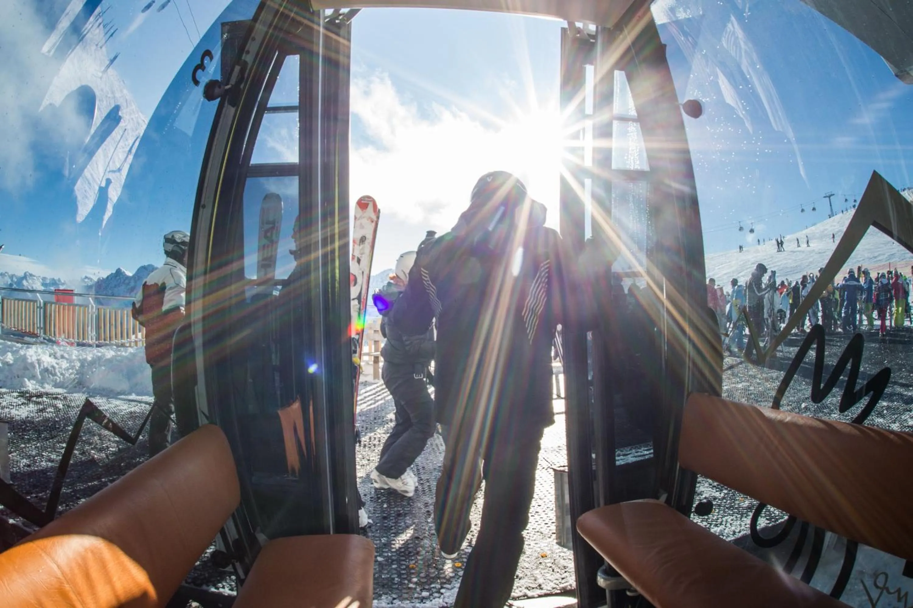 Skiing in Aparthotel Panorama