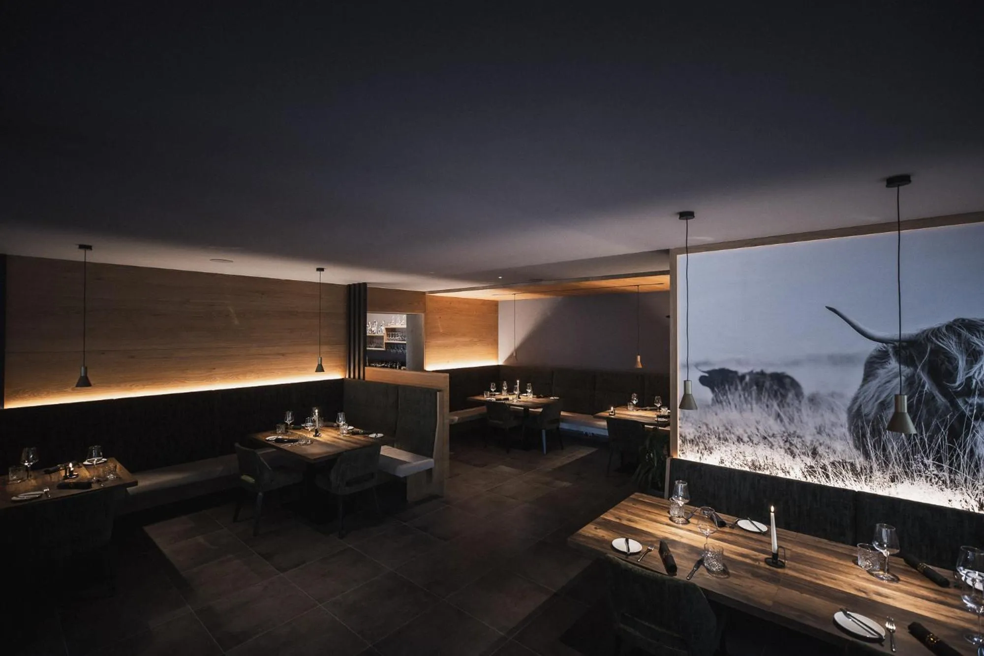 Restaurant/places to eat in Aparthotel Panorama