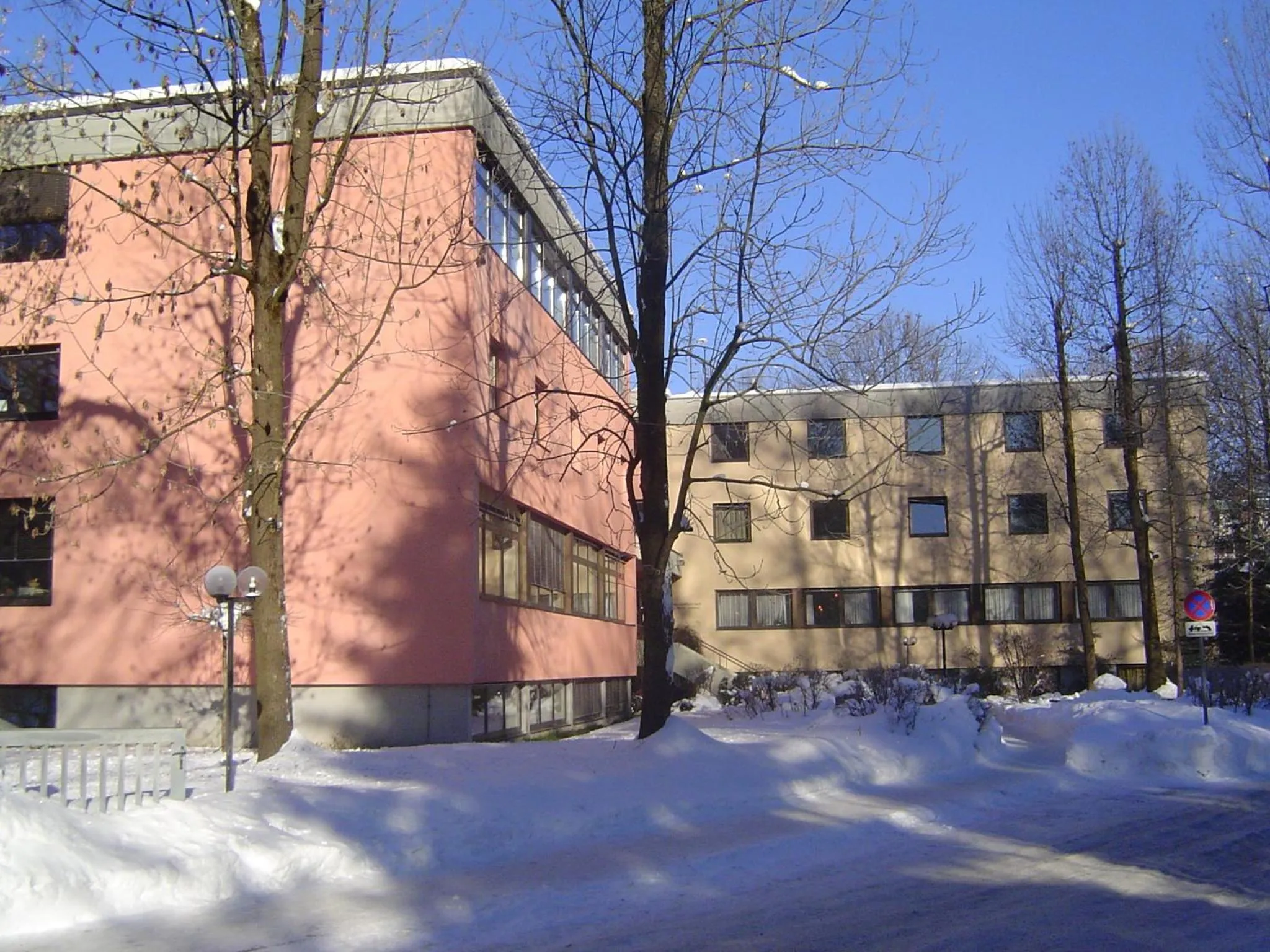 Facade/entrance in Eduard-Heinrich-Haus, Hostel