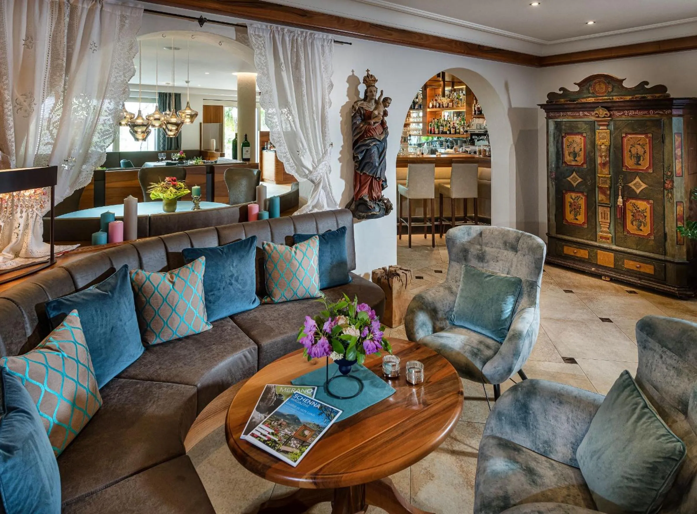 Lobby or reception in Hotel Starkenberg