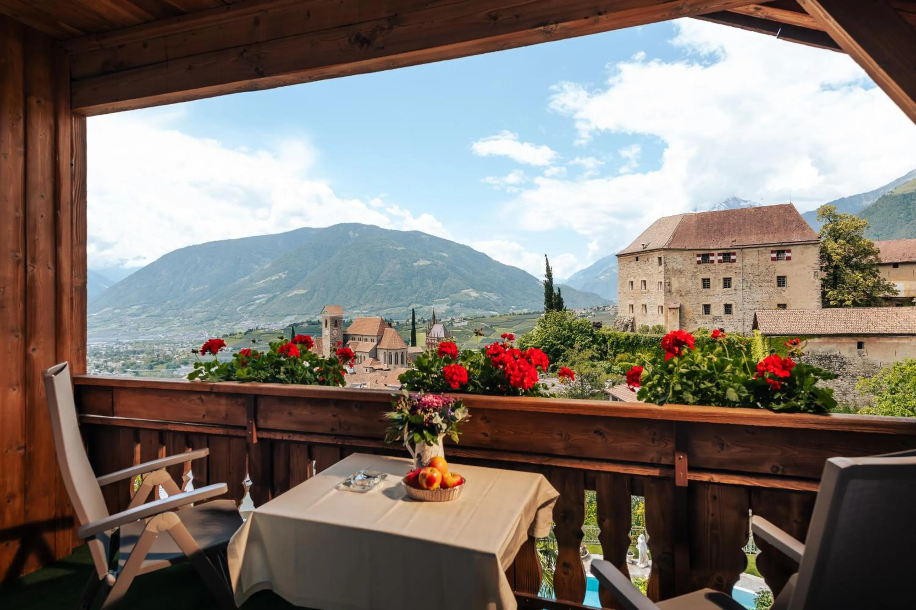 Balcony/Terrace in Hotel Starkenberg