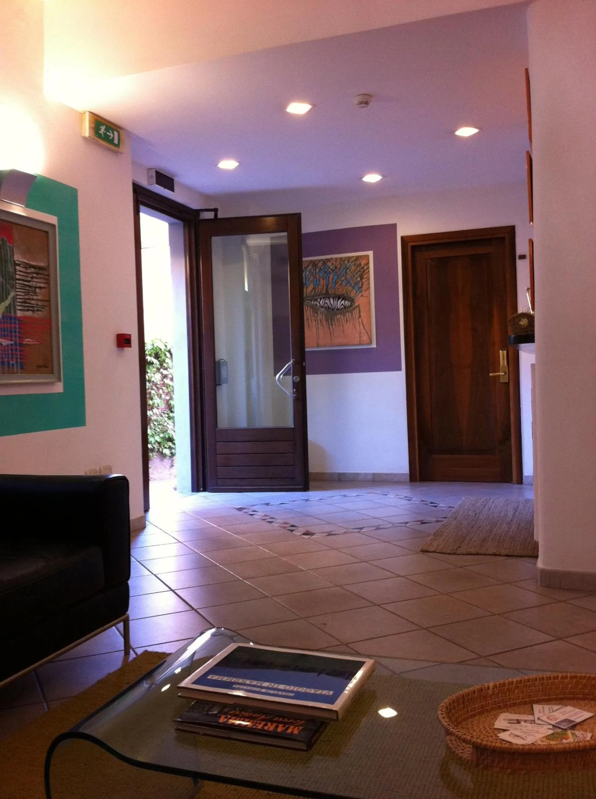 Decorative detail in Residenza Turistico Alberghiera Corallo