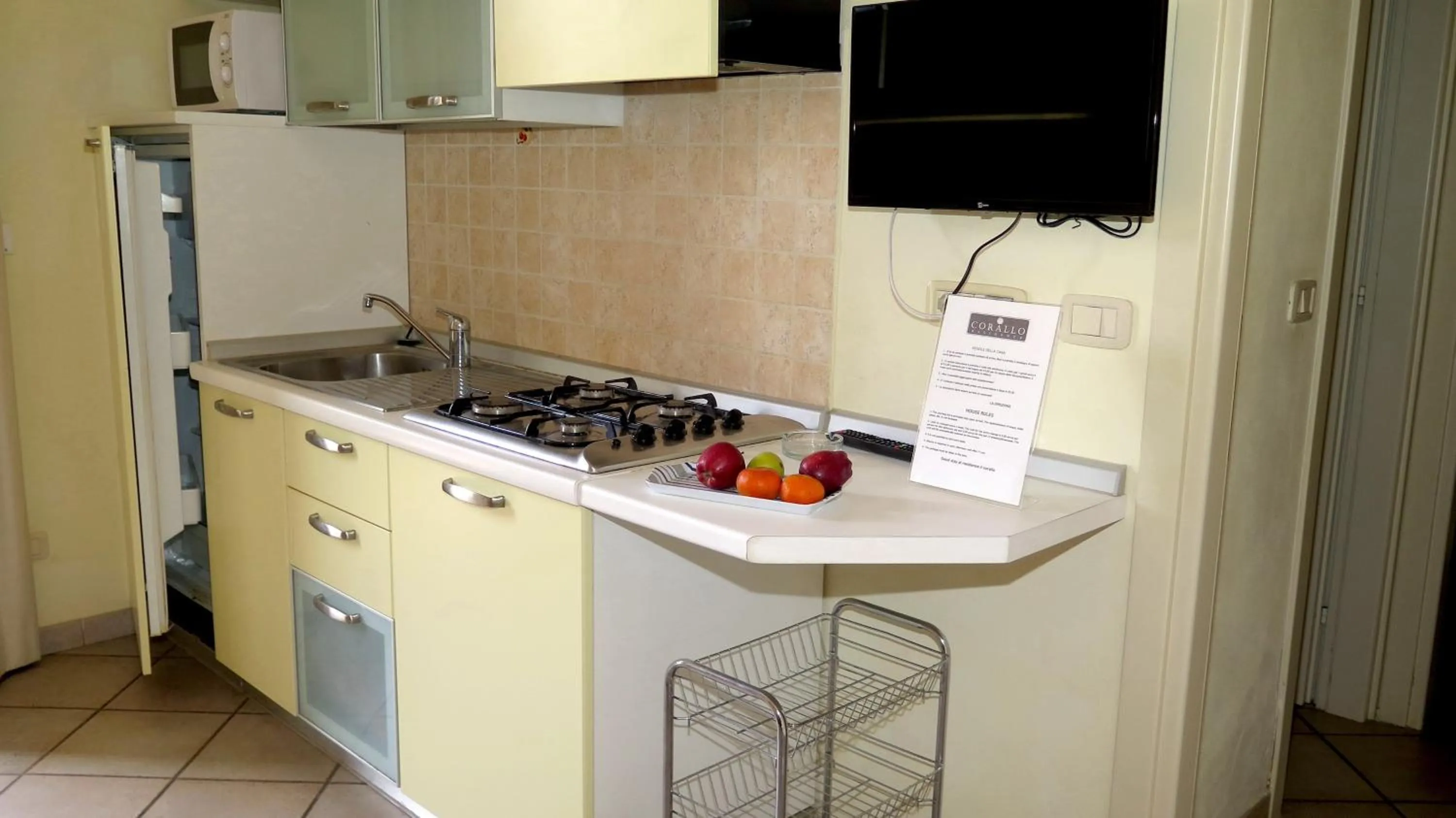 minibar in Residenza Turistico Alberghiera Corallo