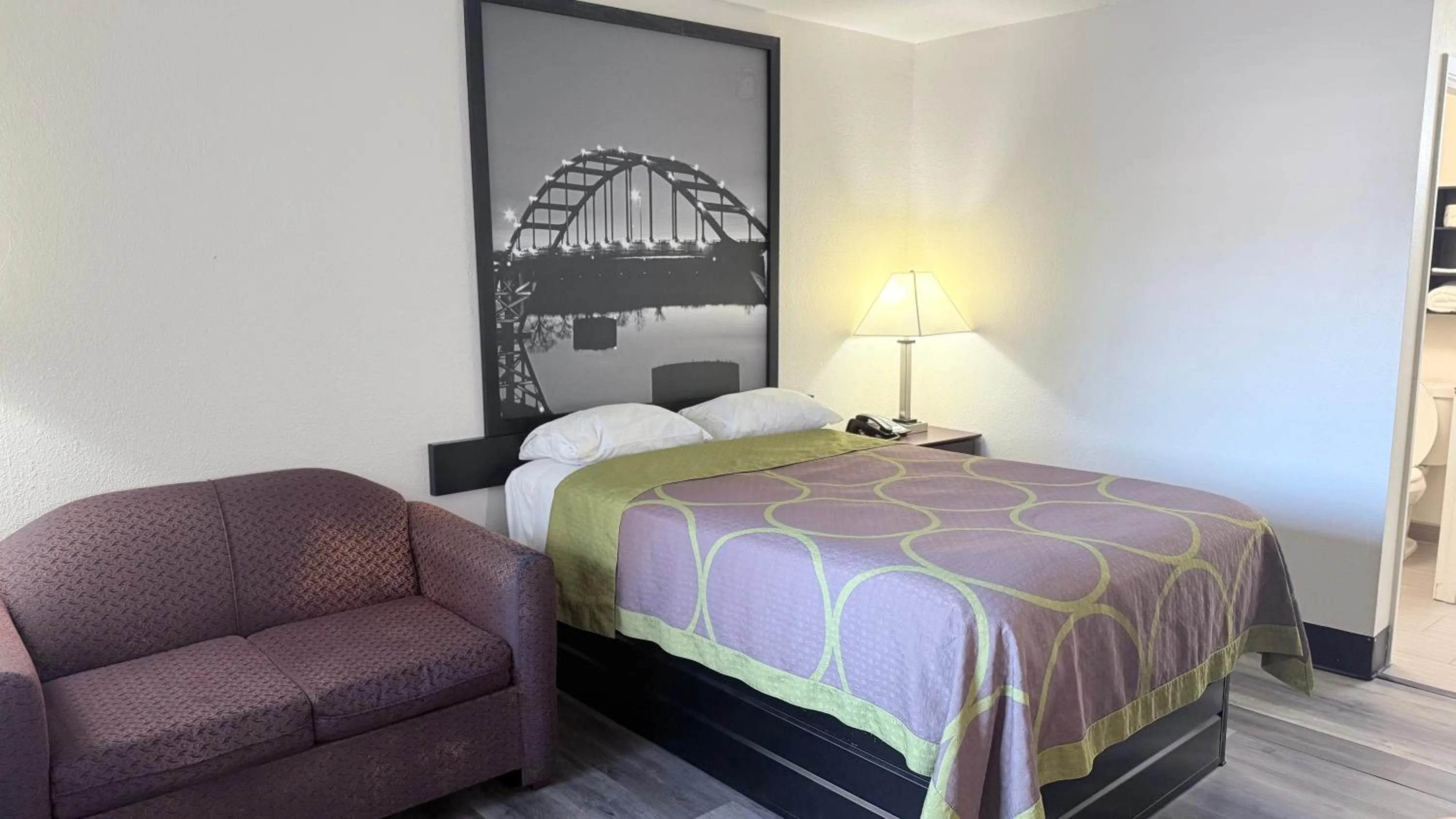 Bed in Super 8 by Wyndham Monticello AR