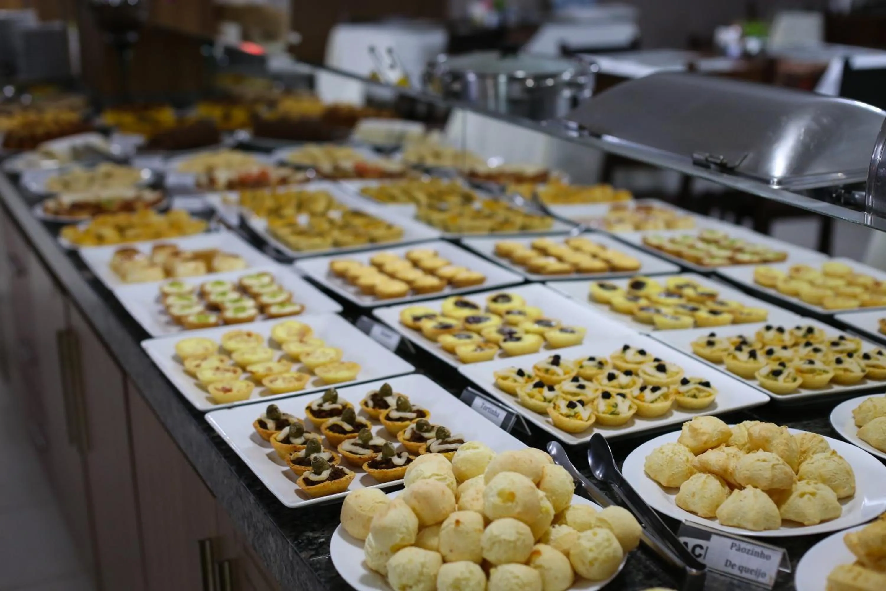 Buffet breakfast in Golden Ville Hotel