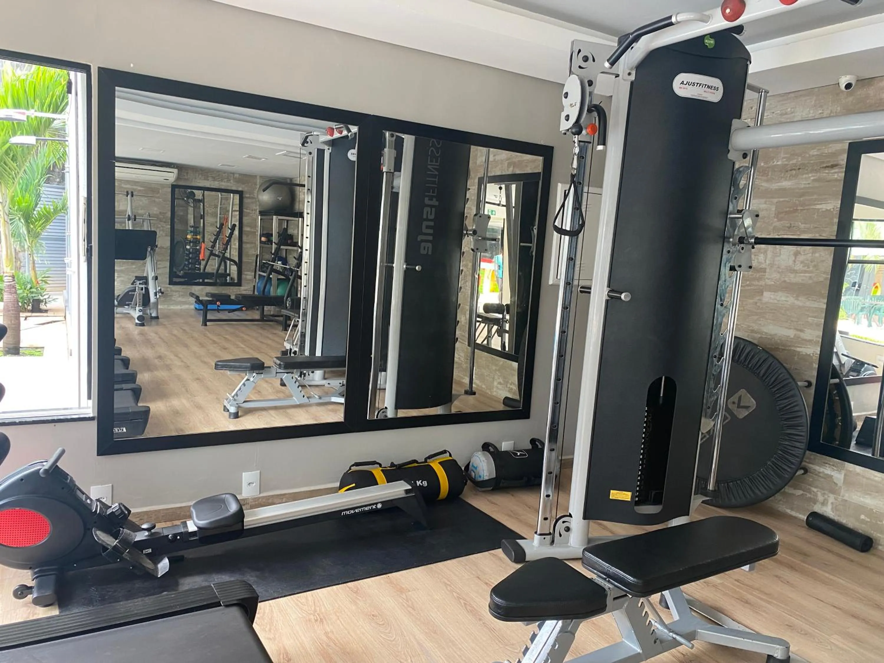 Fitness centre/facilities in Golden Ville Hotel