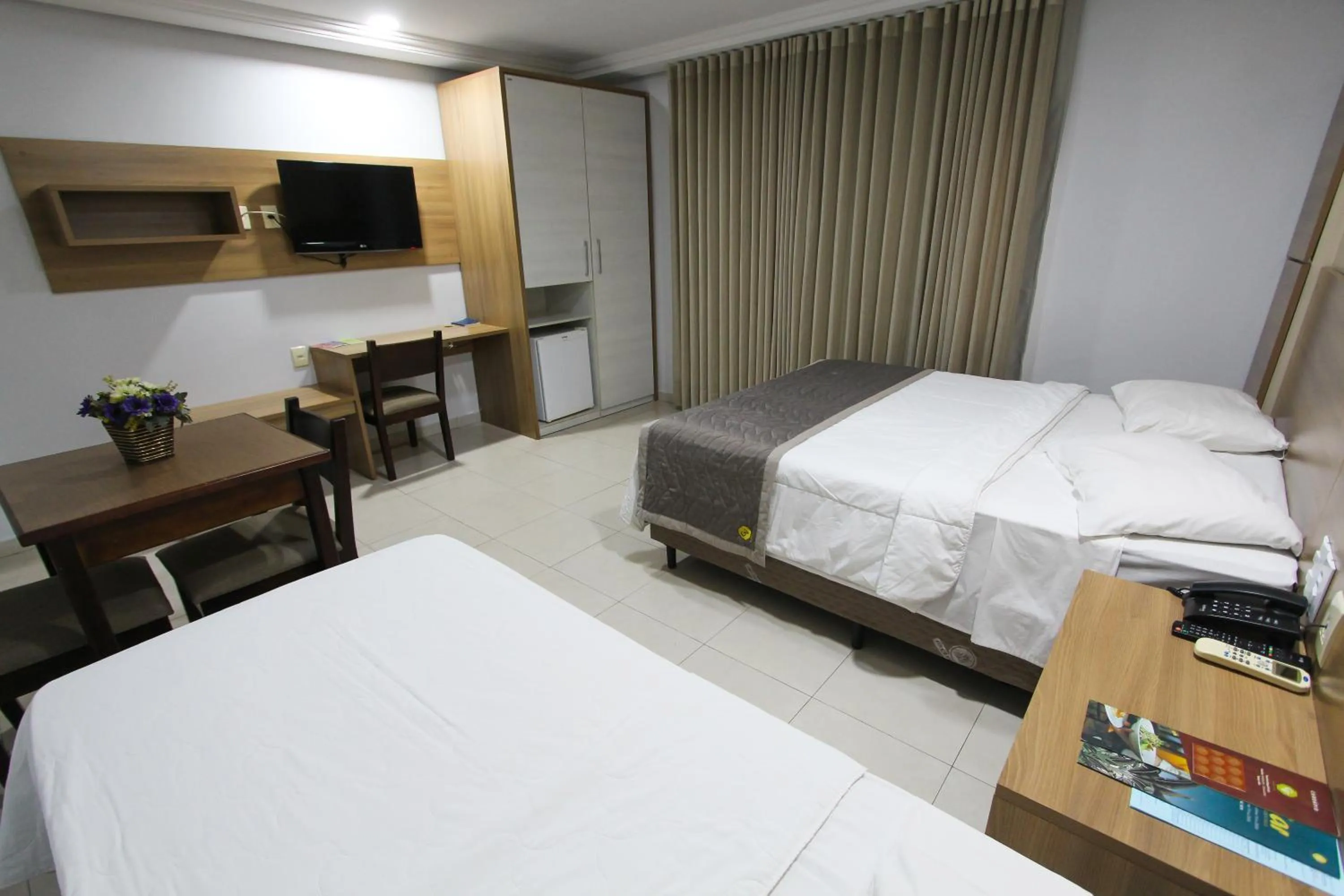 Photo of the whole room, Bed in Golden Ville Hotel