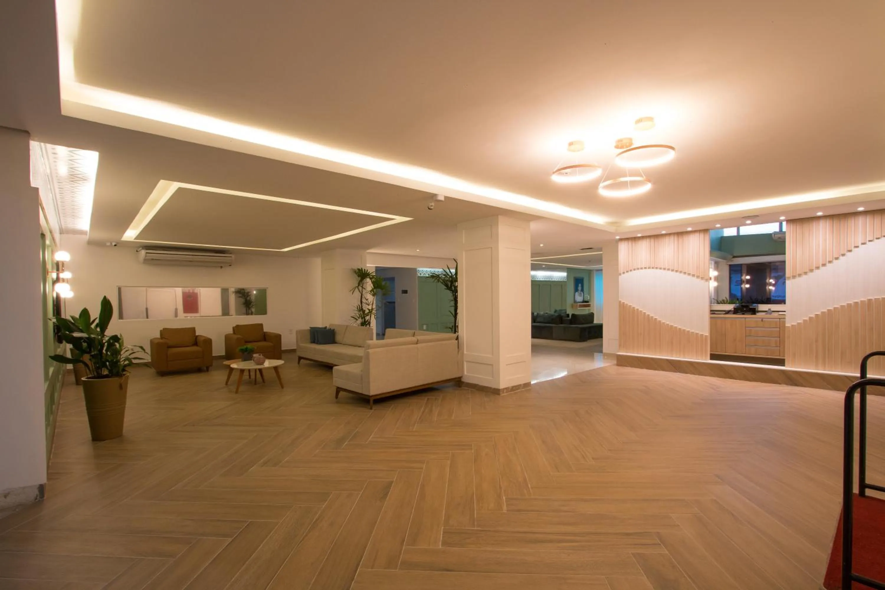 Lobby or reception in Golden Ville Hotel