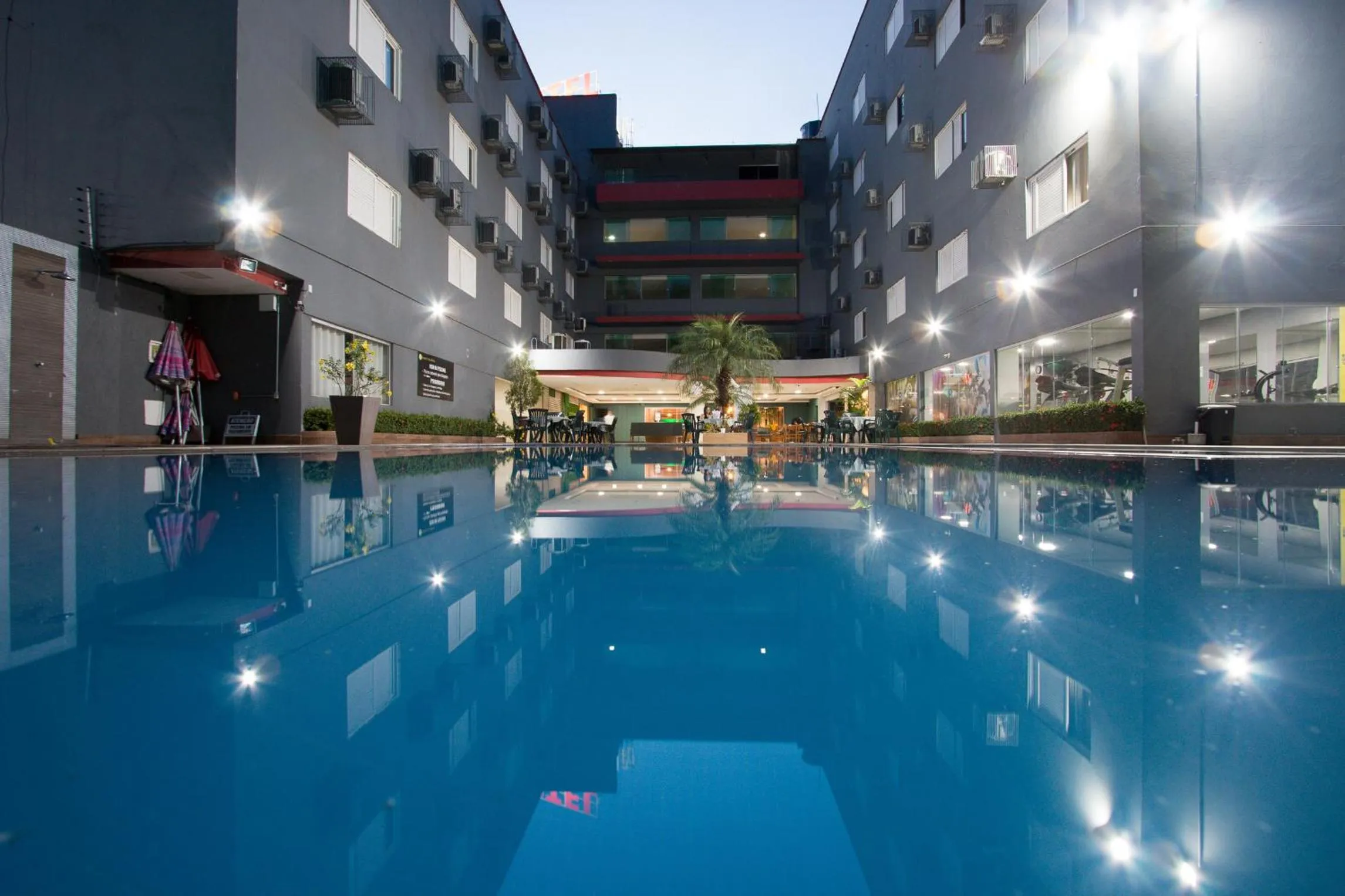 Swimming pool in Golden Ville Hotel