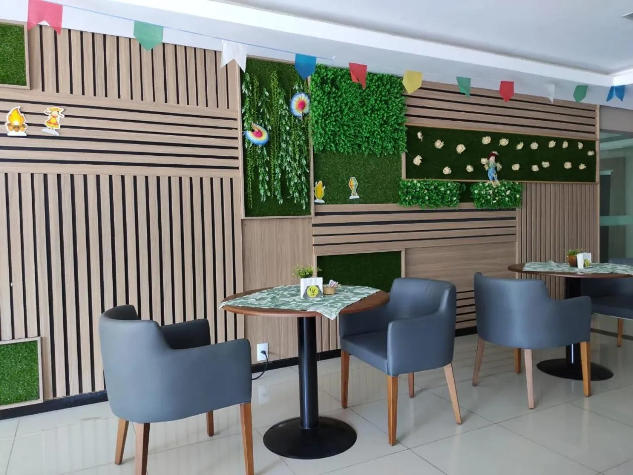 Lobby or reception in Golden Ville Hotel