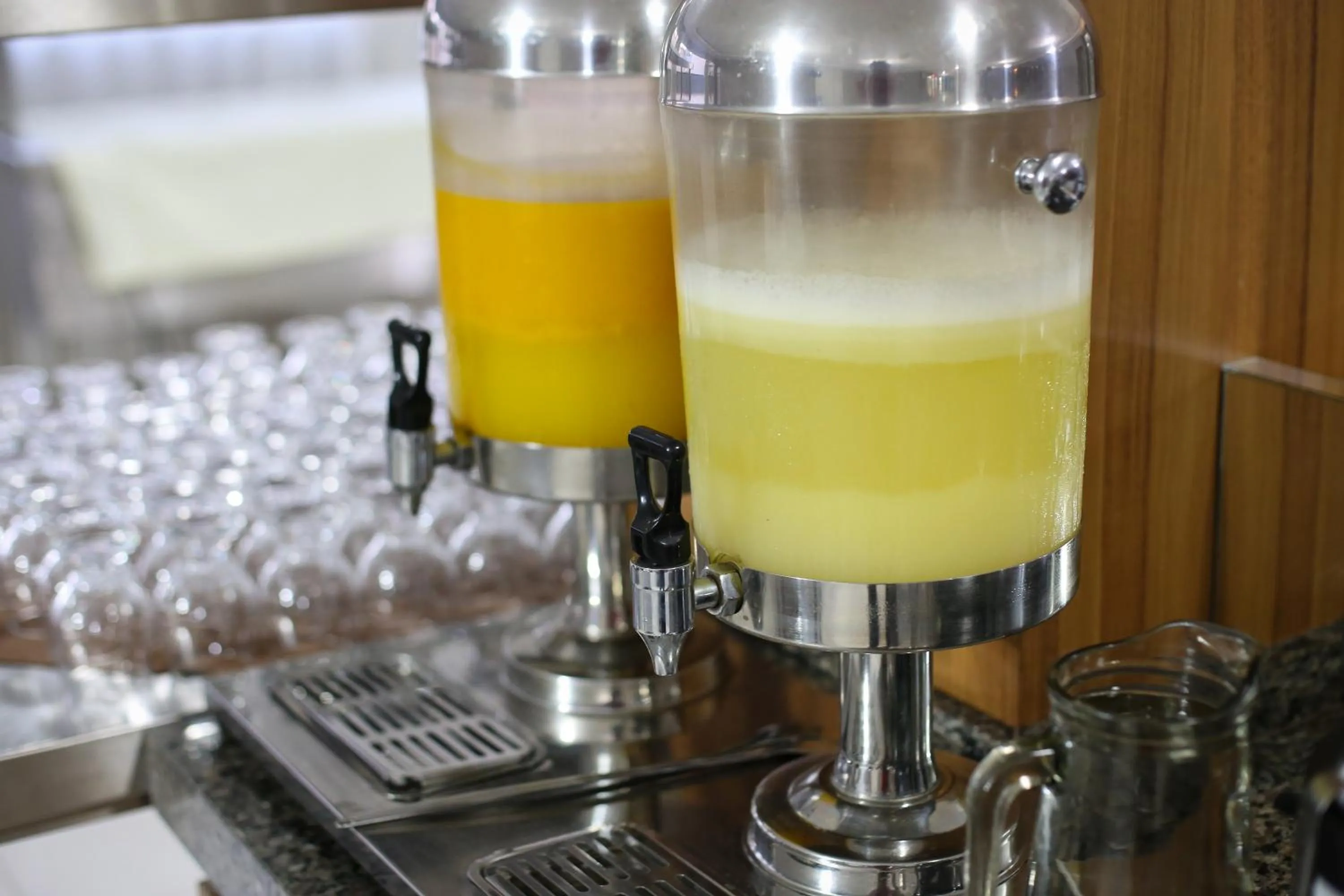 Buffet breakfast in Golden Ville Hotel