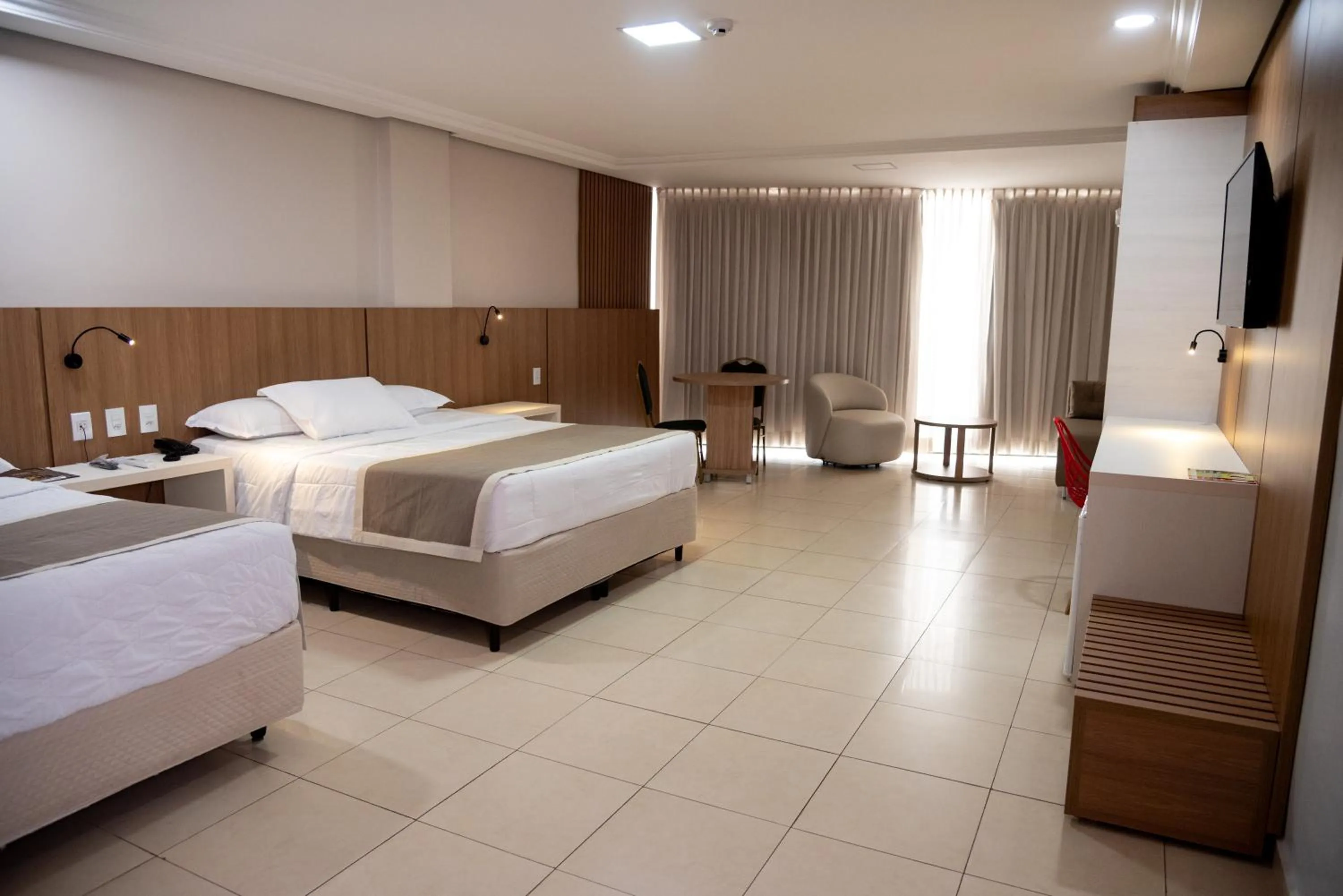 Bed in Golden Ville Hotel