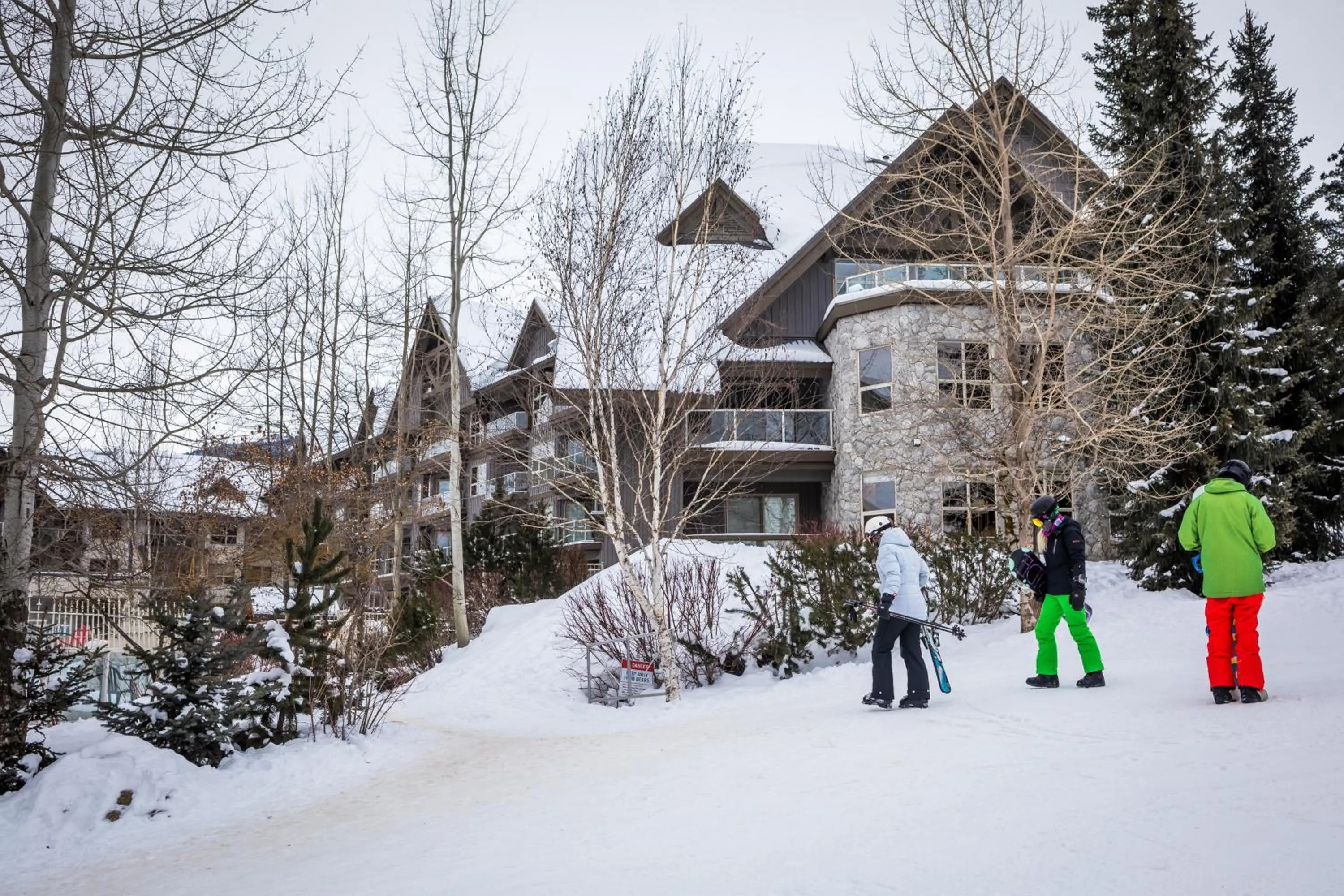 Skiing in The Aspens by Whistler Premier