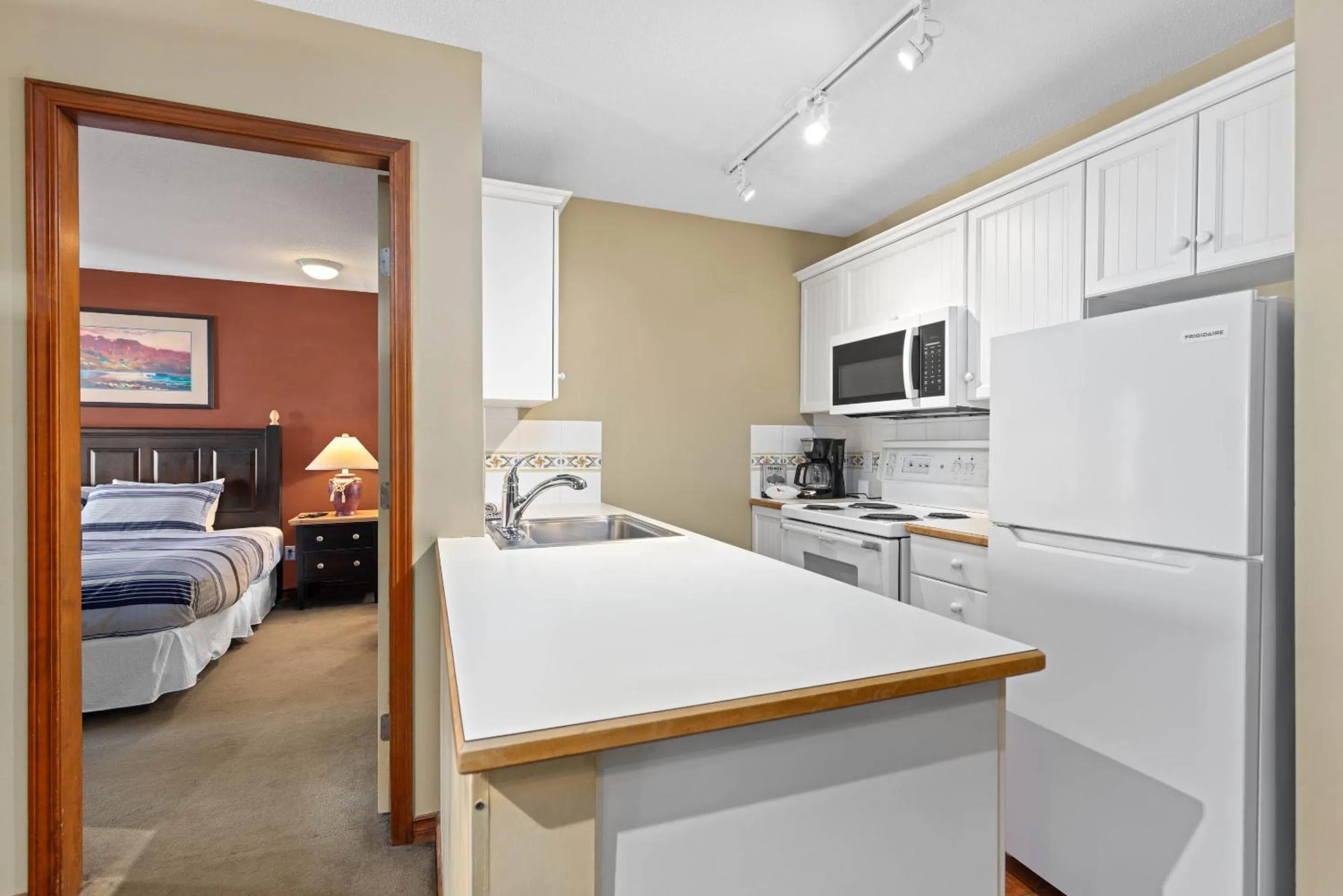 Bed in The Aspens by Whistler Premier